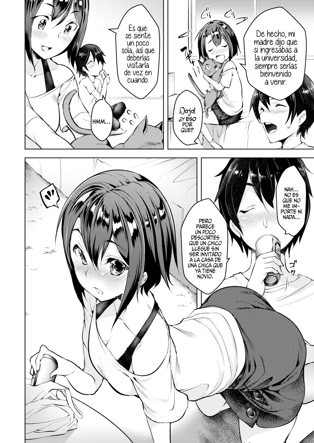 [Aki] Boku no Osananajimi | Mi Amiga de la Infancia (COMIC Kairakuten 2018-10) [Spanish] [NekoCreme] [Digital] image number 2