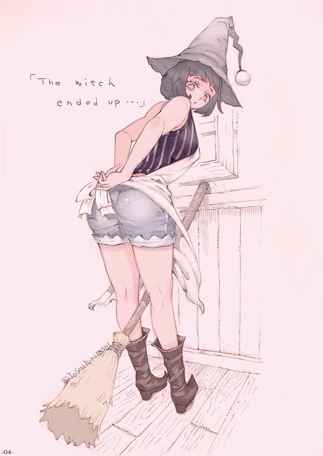 [Naivta (Nishi Yoshiyuki)] Majo wa Kekkyoku Sono Kyaku to... | The Witch Ended Up... [English] [Panatical] [Digital] 图片编号 3