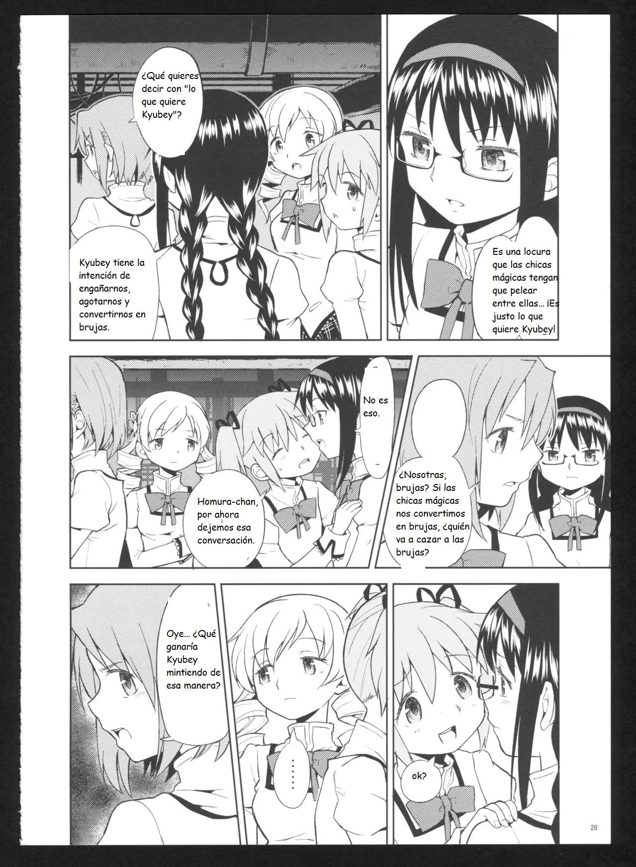 (C86) [Nedaore (Ayane)] Kakoku Shoujo Eroku San (Puella Magi Madoka Magica)(spanish)(Traduccion:CristoferDeLosAndes) Bildnummer 23