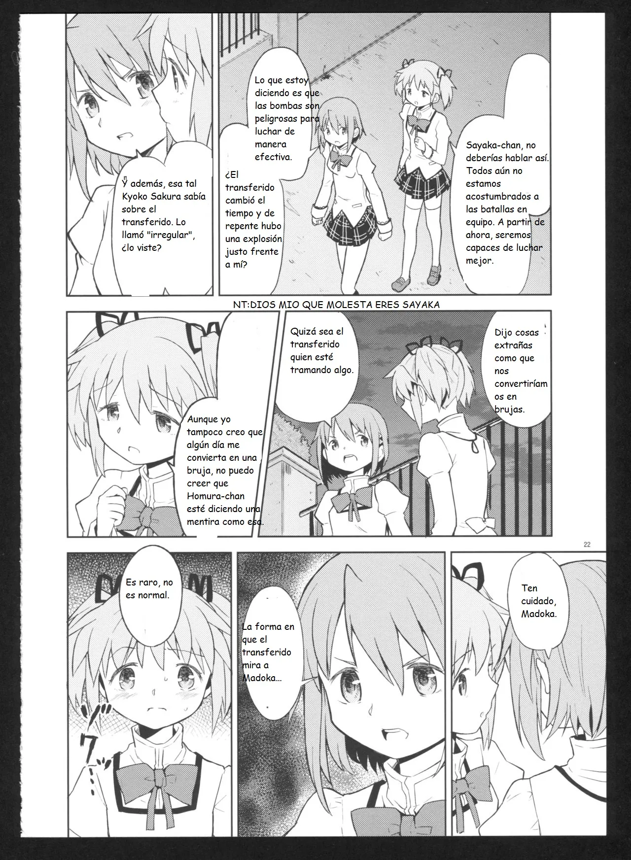 (C86) [Nedaore (Ayane)] Kakoku Shoujo Eroku San (Puella Magi Madoka Magica)(spanish)(Traduccion:CristoferDeLosAndes) Bildnummer 25