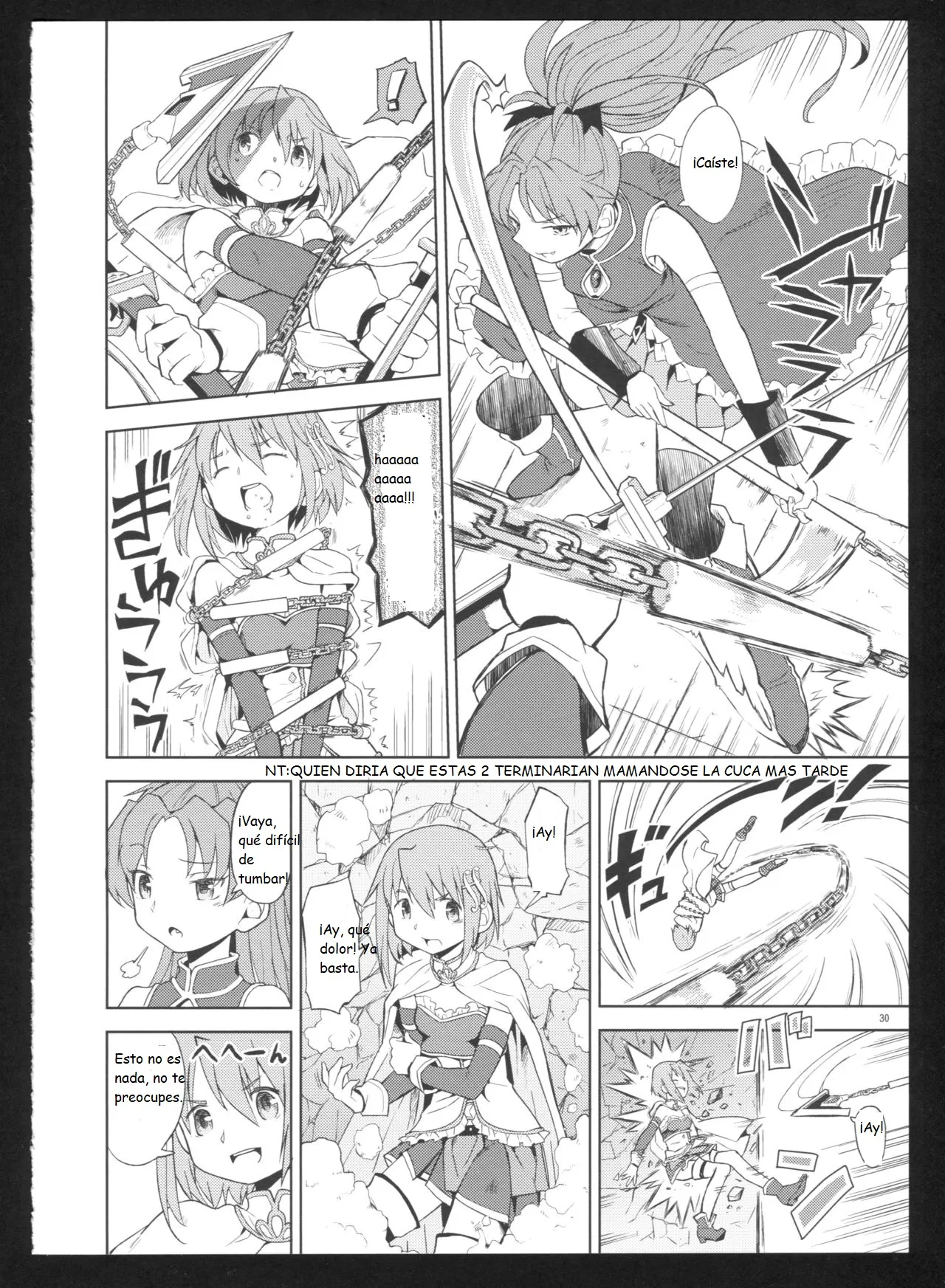 (C86) [Nedaore (Ayane)] Kakoku Shoujo Eroku San (Puella Magi Madoka Magica)(spanish)(Traduccion:CristoferDeLosAndes) Bildnummer 33