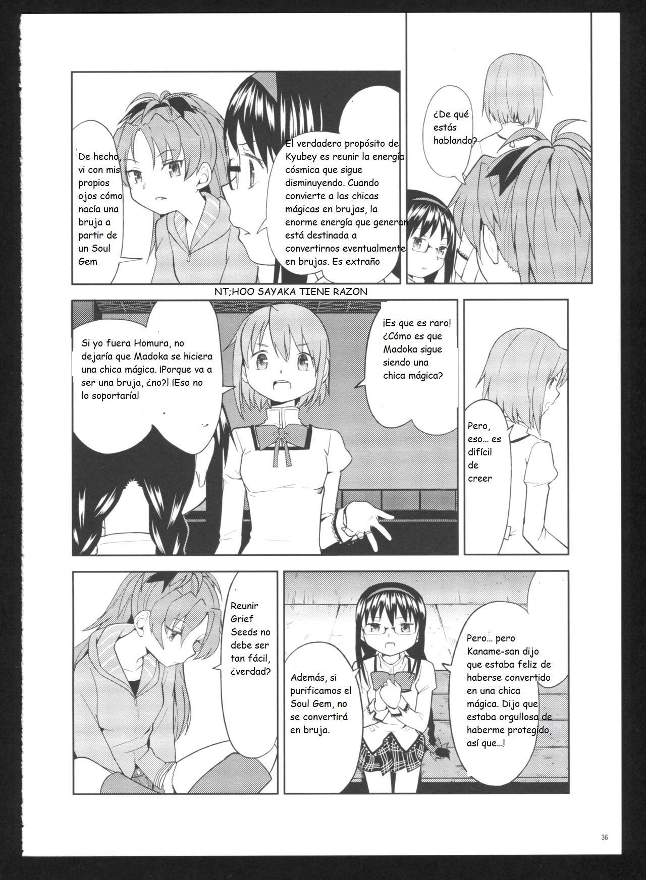 (C86) [Nedaore (Ayane)] Kakoku Shoujo Eroku San (Puella Magi Madoka Magica)(spanish)(Traduccion:CristoferDeLosAndes) Bildnummer 39