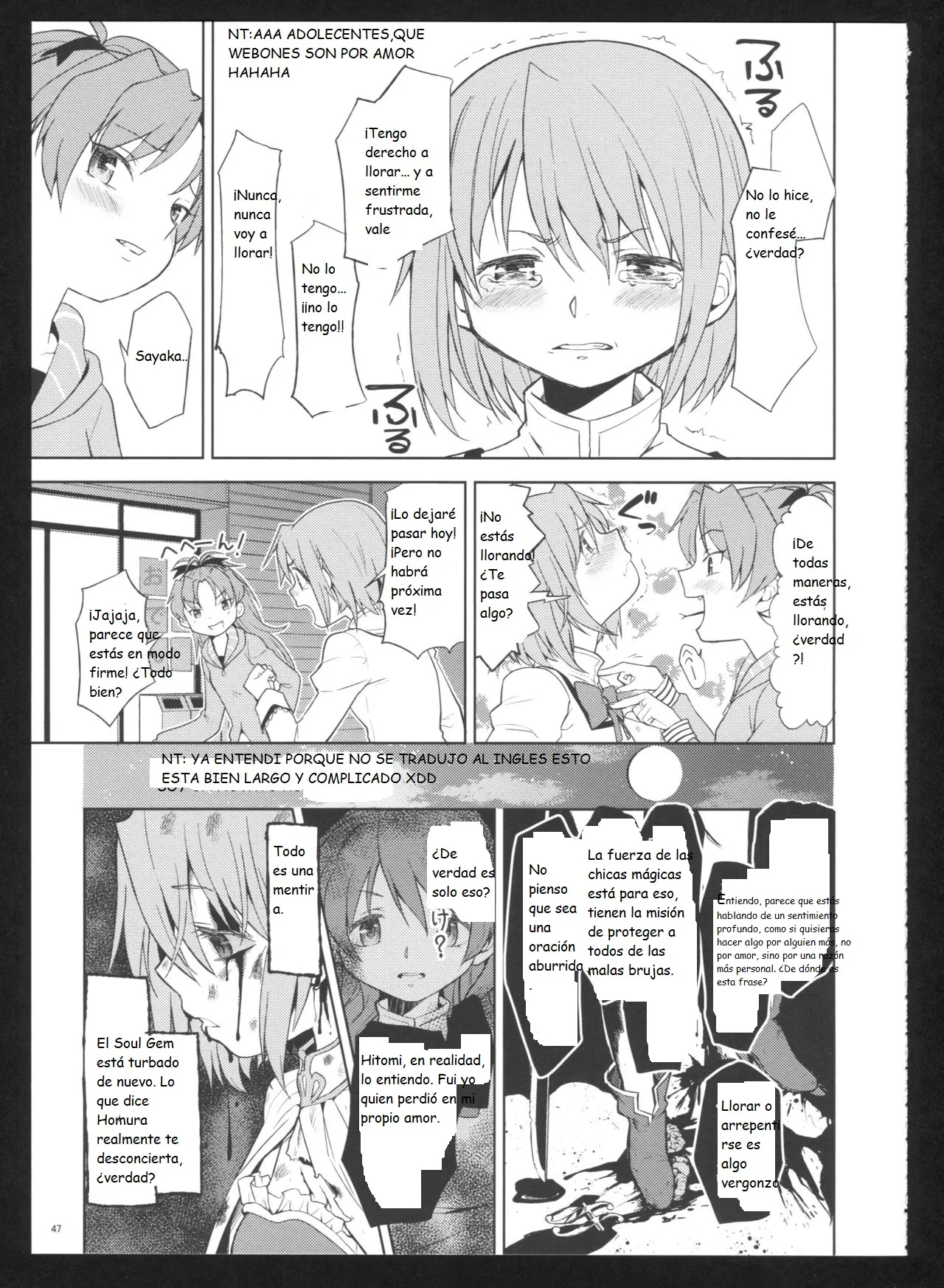 (C86) [Nedaore (Ayane)] Kakoku Shoujo Eroku San (Puella Magi Madoka Magica)(spanish)(Traduccion:CristoferDeLosAndes) Bildnummer 50