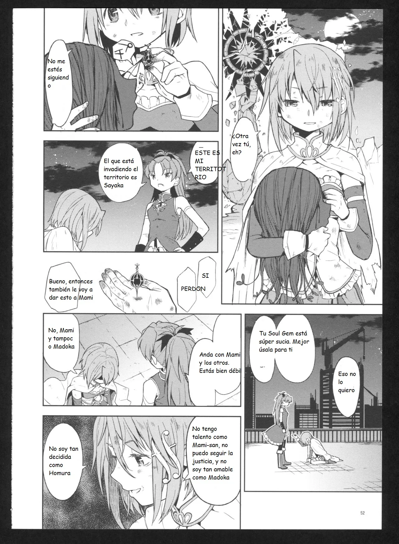 (C86) [Nedaore (Ayane)] Kakoku Shoujo Eroku San (Puella Magi Madoka Magica)(spanish)(Traduccion:CristoferDeLosAndes) Bildnummer 55