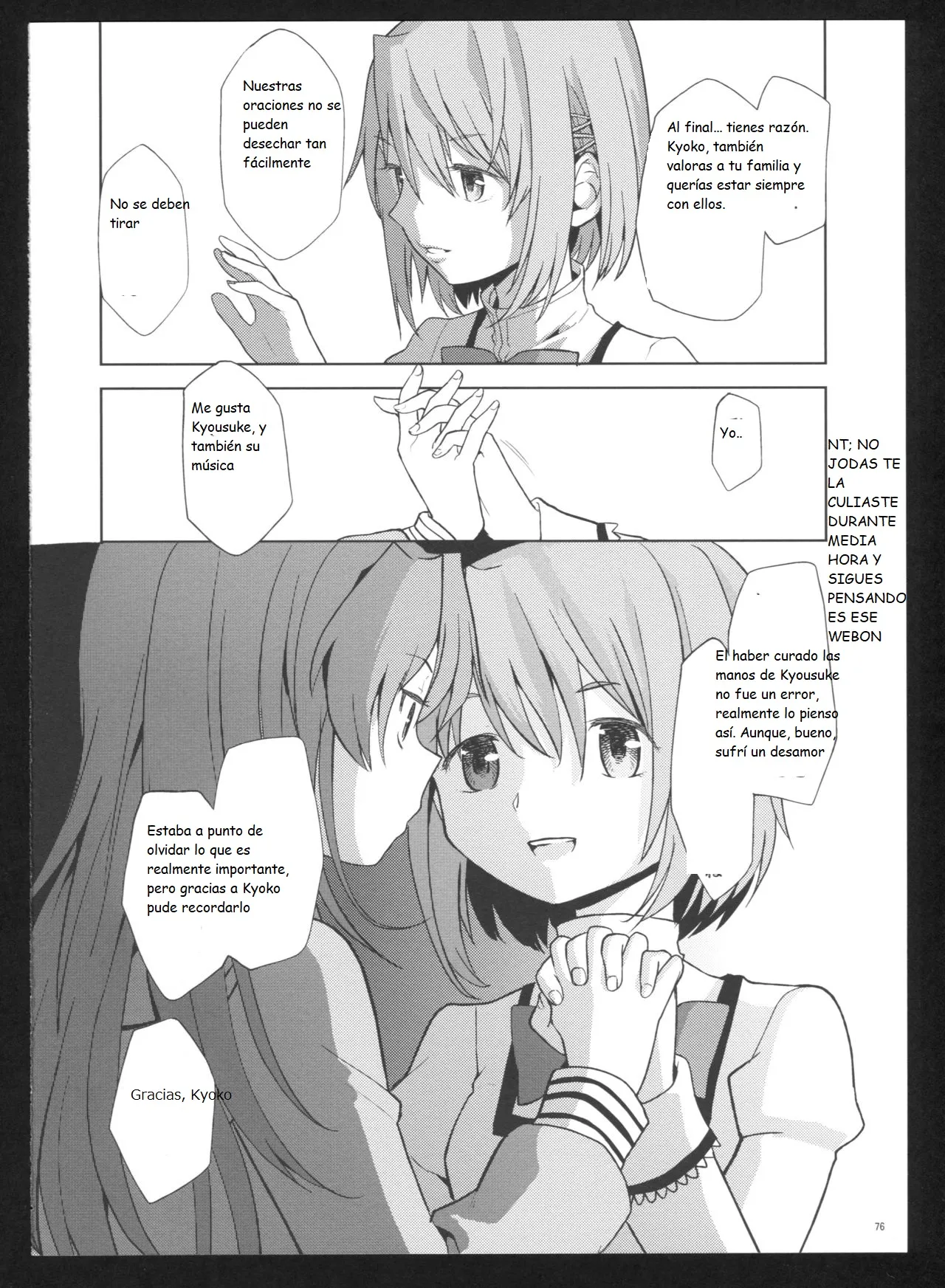 (C86) [Nedaore (Ayane)] Kakoku Shoujo Eroku San (Puella Magi Madoka Magica)(spanish)(Traduccion:CristoferDeLosAndes) Bildnummer 79