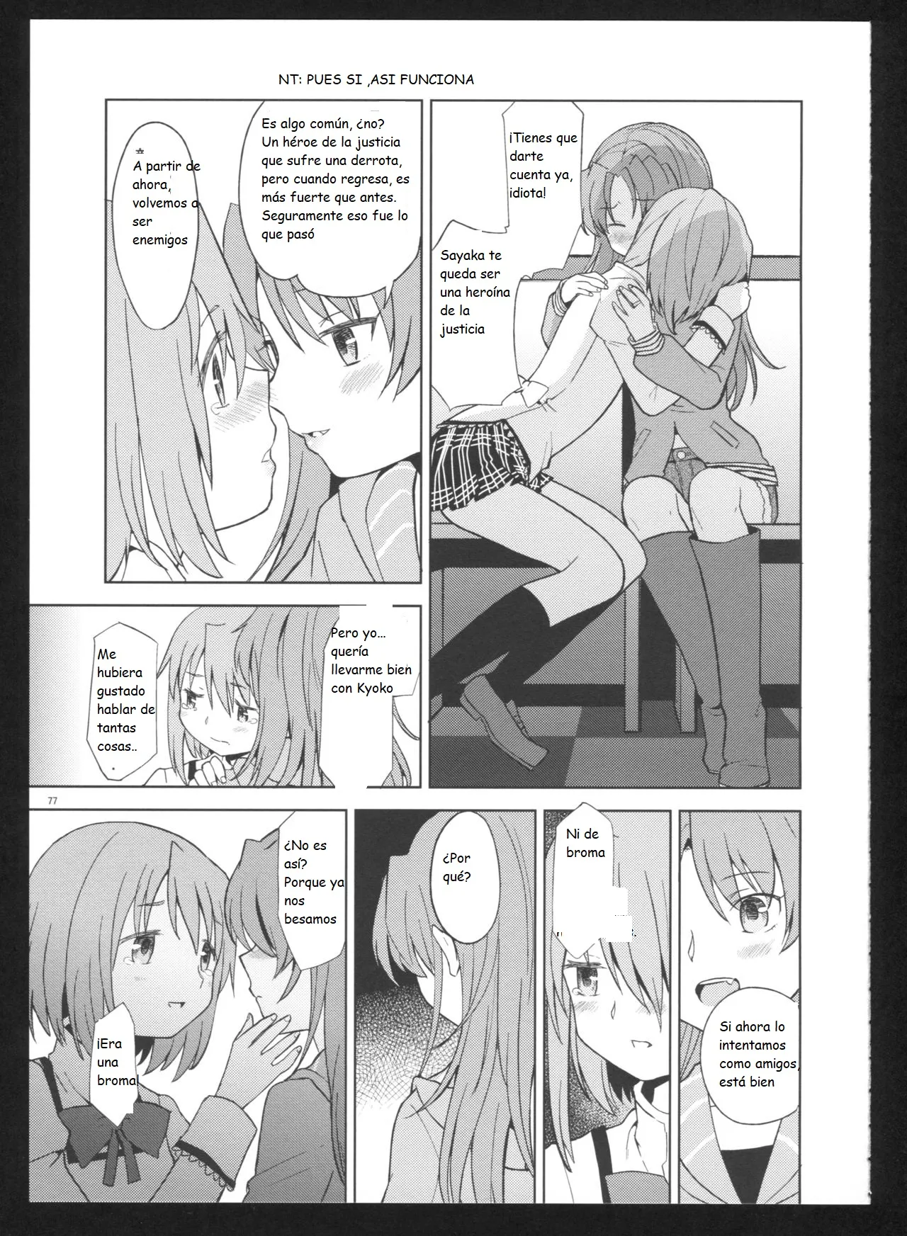 (C86) [Nedaore (Ayane)] Kakoku Shoujo Eroku San (Puella Magi Madoka Magica)(spanish)(Traduccion:CristoferDeLosAndes) Bildnummer 80