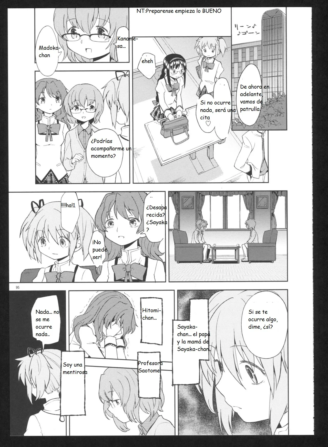 (C86) [Nedaore (Ayane)] Kakoku Shoujo Eroku San (Puella Magi Madoka Magica)(spanish)(Traduccion:CristoferDeLosAndes) Bildnummer 98