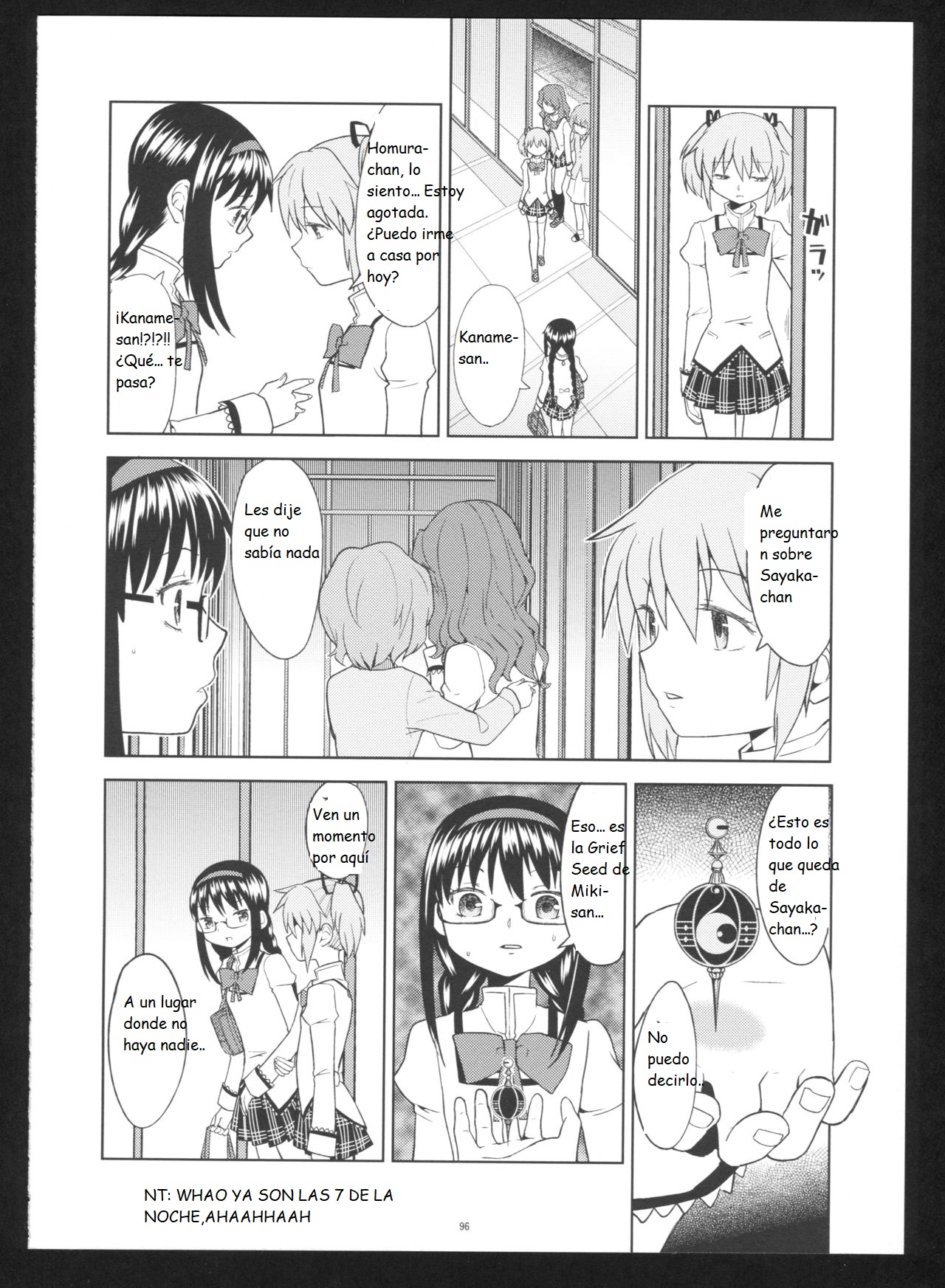 (C86) [Nedaore (Ayane)] Kakoku Shoujo Eroku San (Puella Magi Madoka Magica)(spanish)(Traduccion:CristoferDeLosAndes) Bildnummer 99