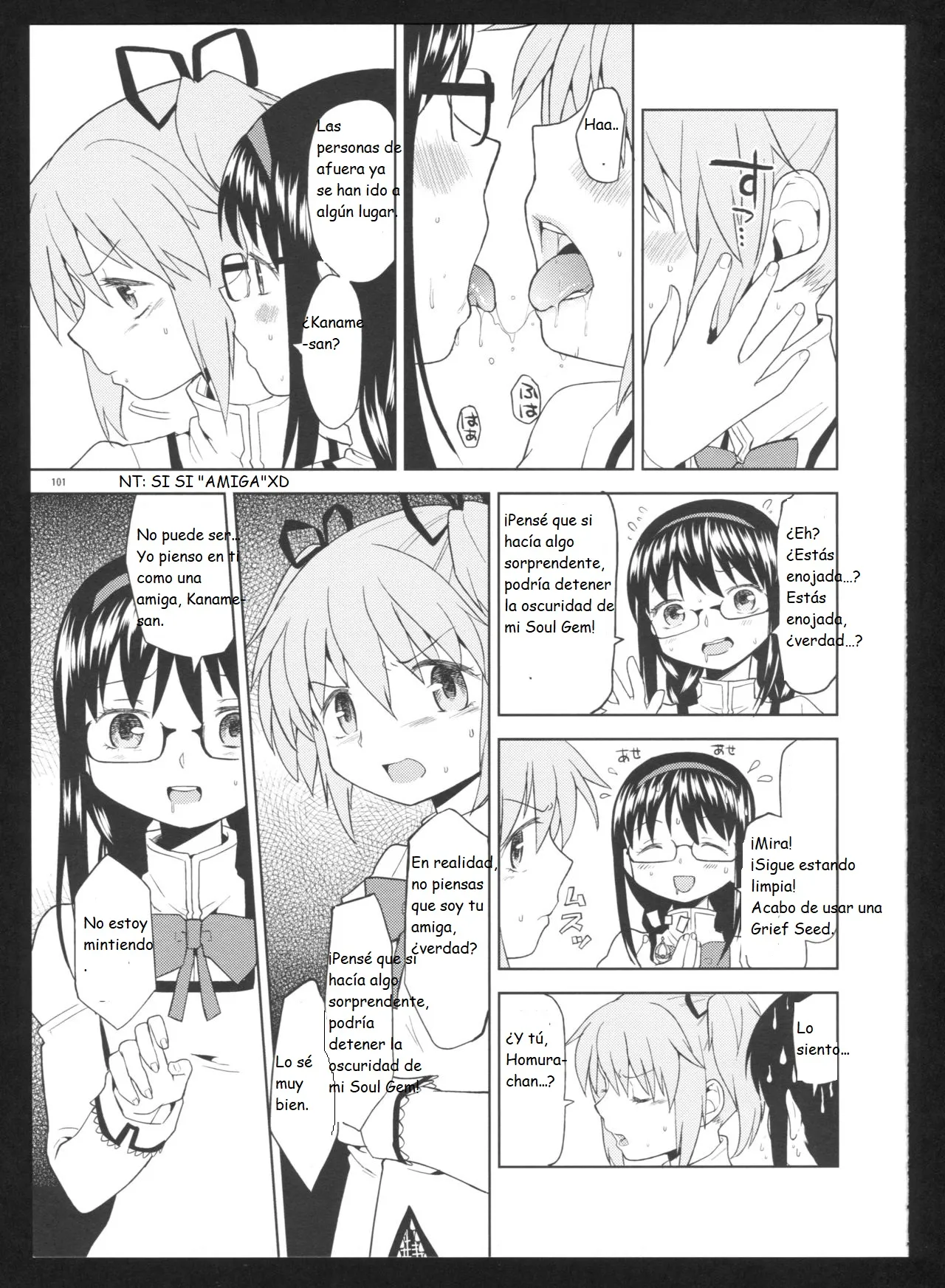 (C86) [Nedaore (Ayane)] Kakoku Shoujo Eroku San (Puella Magi Madoka Magica)(spanish)(Traduccion:CristoferDeLosAndes) Bildnummer 104