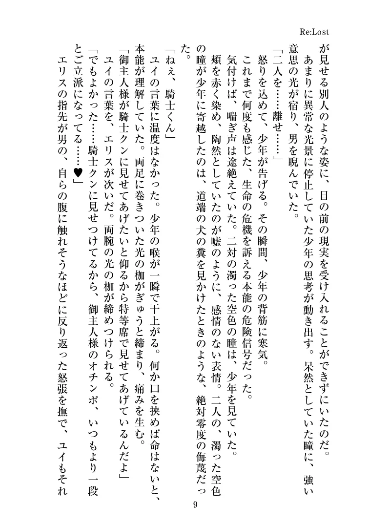 エリス&ユイNTR小説『Re _ Lost』 imagen número 12