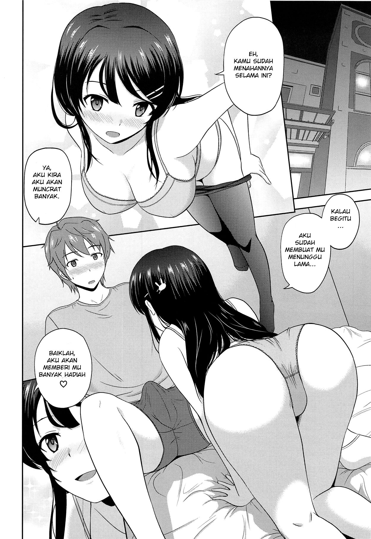 (COMIC1☆15) [G-SCAN CORP. (Satou Chagashi)] Seishun Black Time Killer (Seishun Buta Yarou wa Bunny Girl Senpai no Yume o Minai) [Indonesian] [OrangMiskin] 이미지 번호 9