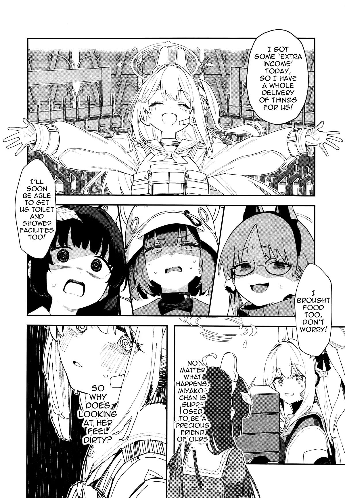 (C105) [Kawaiso Nanoha Nukeru (Nukeru)] We Are Selling! Watashi-tachi wa Utta. (Blue Archive) [English] [hardcase8translates] Bildnummer 11