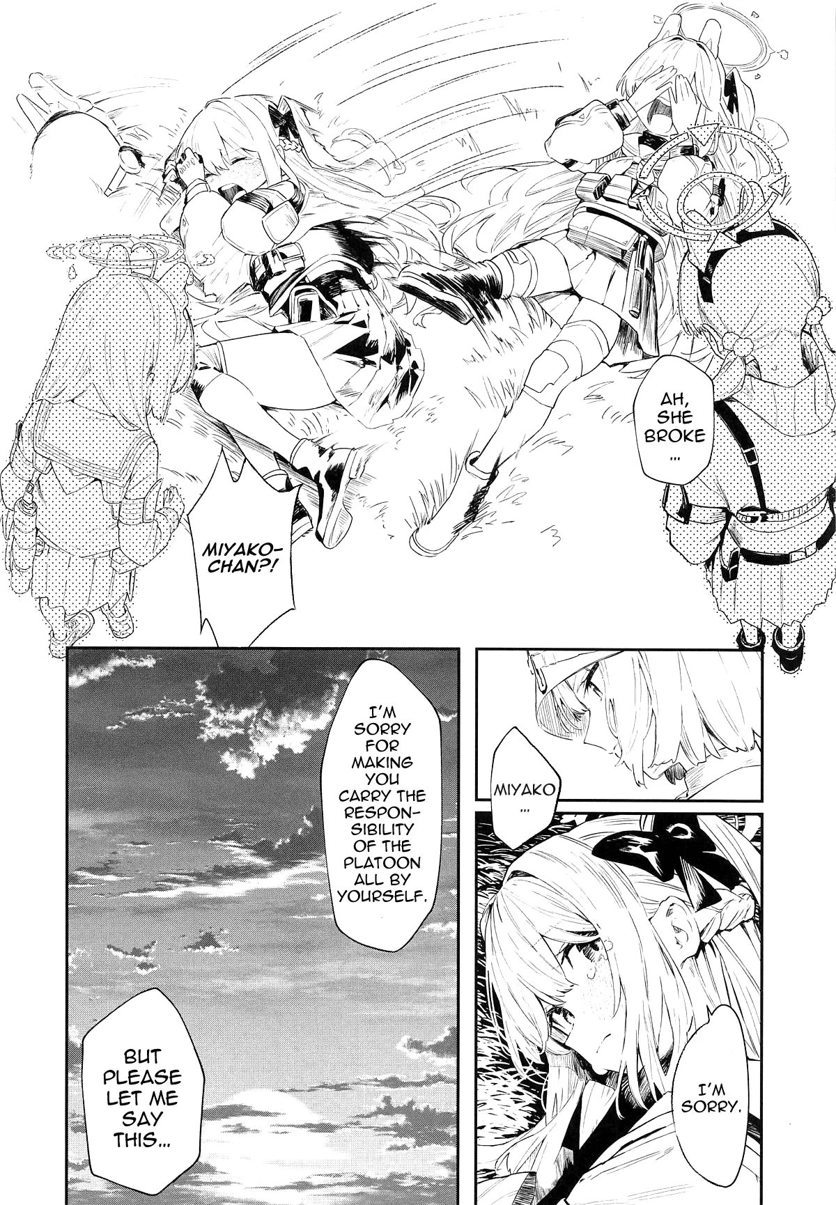 (C105) [Kawaiso Nanoha Nukeru (Nukeru)] We Are Selling! Watashi-tachi wa Utta. (Blue Archive) [English] [hardcase8translates] Bildnummer 13