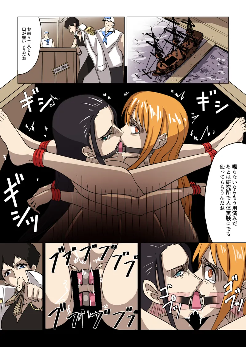 [Shoki-gata 18] 【commission】 Nami and Robin being interrogated numero di immagine  11