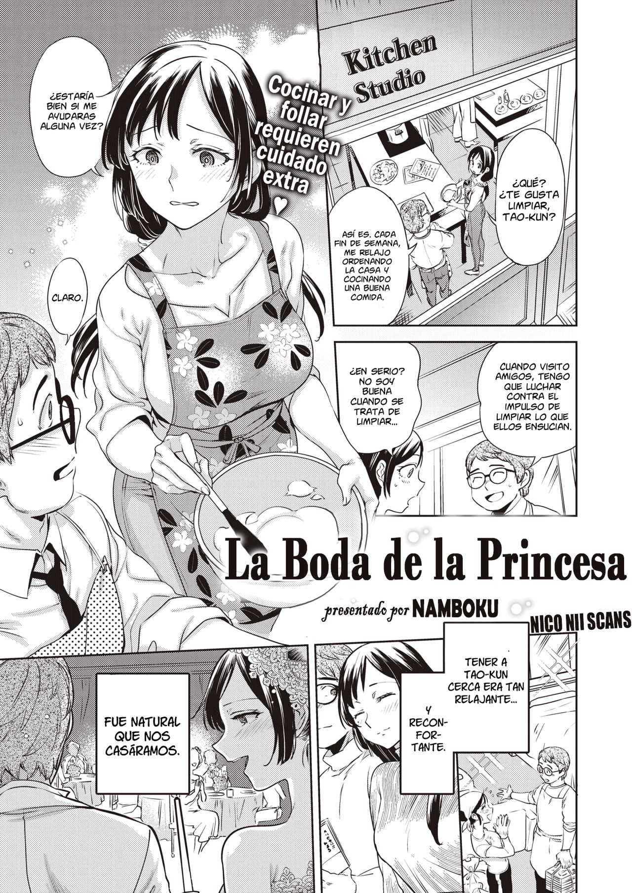 [Namboku] Ohime-sama no Kekkon | La Boda de la Princesa (COMIC Kairakuten 2020-02) [Spanish] [NicoNiiScans] [Digital] 이미지 번호 1