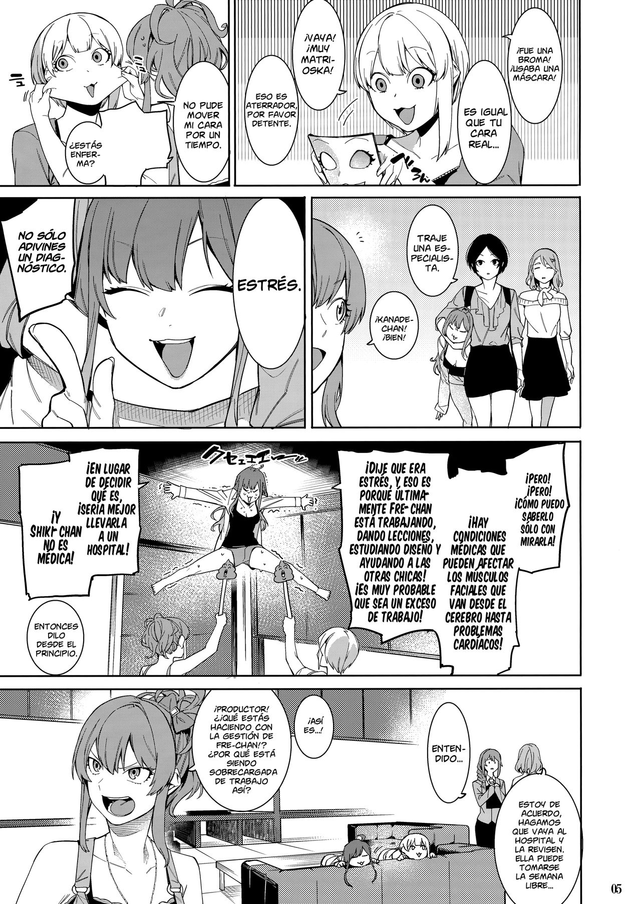 (C94) [DogStyle (Menea the Dog)] Lipsync vol.3 Bonne journée! - Lipsync vol.3 ¡Buen día! (THE IDOLM@STER CINDERELLA GIRLS) [Español] [NicoNiiScans] image number 4