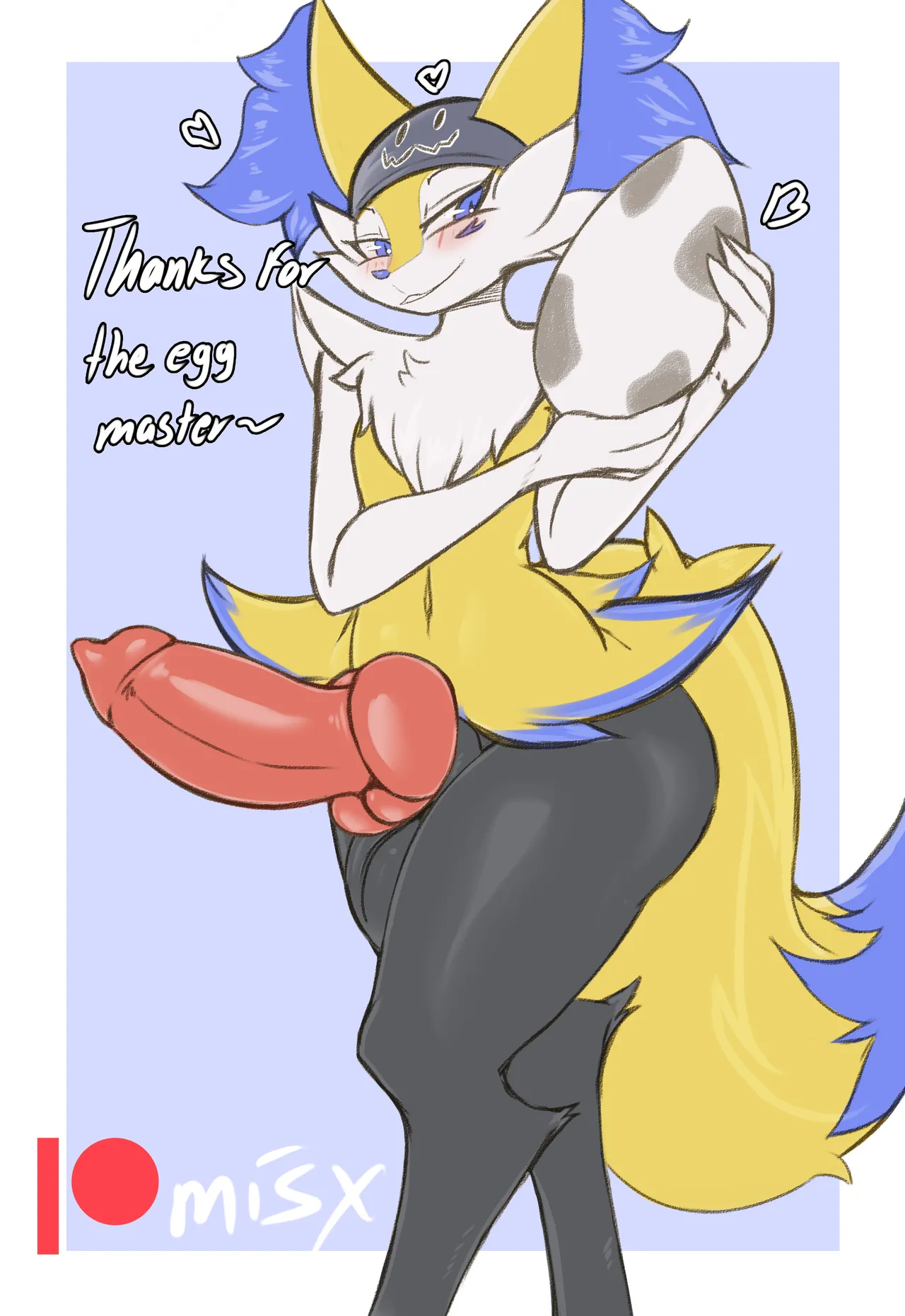 Misx blue fox Braixen image number 36