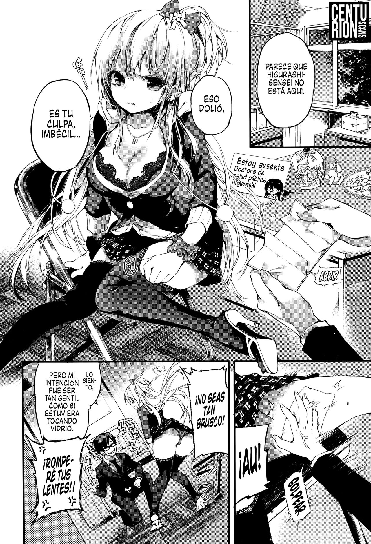 [Kuroiwa Madoka] Glasses Breaker | Lentes rotos [Spanish] [Centurion Scans] 画像番号 2