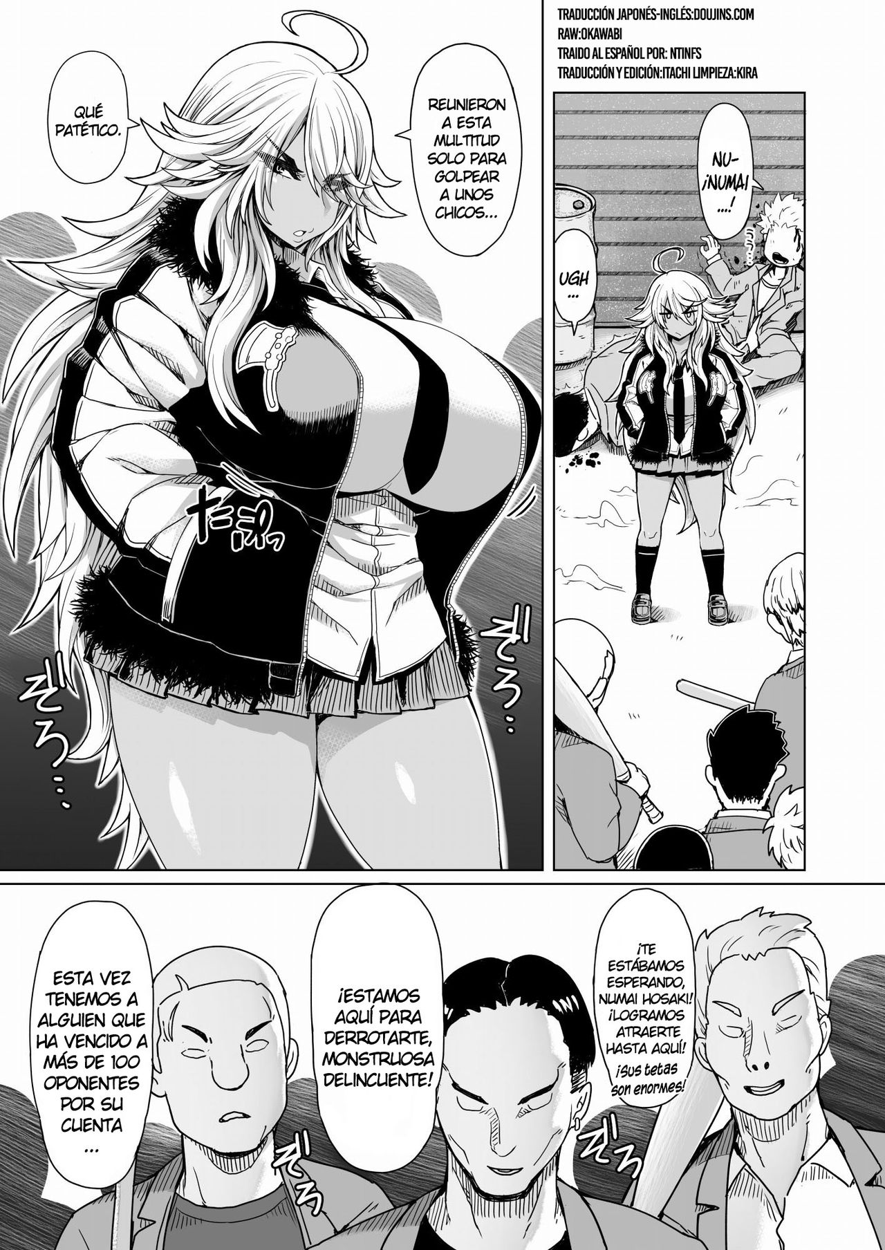 [Dragonstorm (Otogi Tetsurou)] Futari no Kuro Gal Yankee | Dos kurogals delincuentes [Spanish] [NTINFS] [Digital] изображение № 2