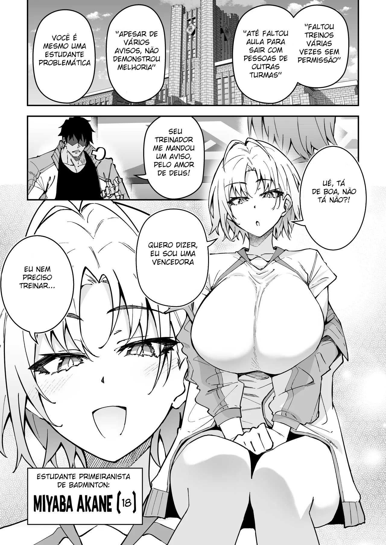 [Syunichi Kansuu (Syunichi)] Gachihame SEX Shidou 3 [Portuguese-BR] [Mundo Hentai] [Digital] imagen número 2