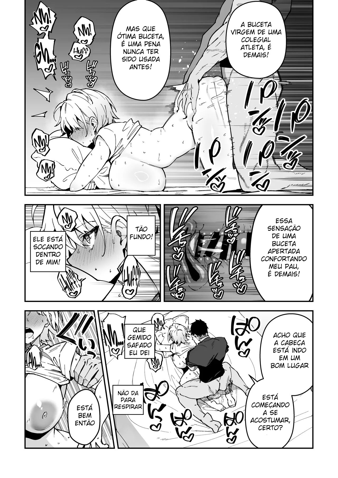 [Syunichi Kansuu (Syunichi)] Gachihame SEX Shidou 3 [Portuguese-BR] [Mundo Hentai] [Digital] imagen número 12