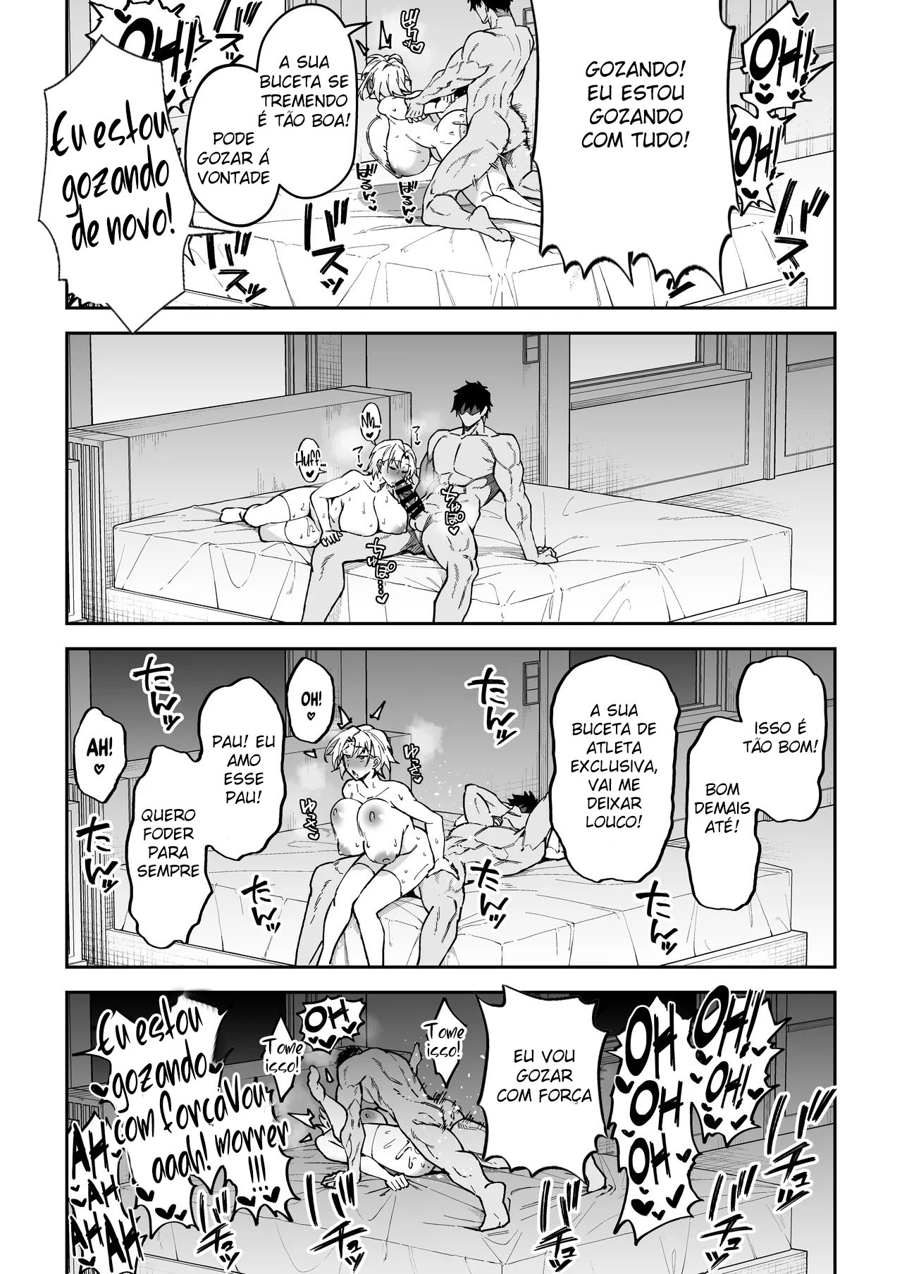 [Syunichi Kansuu (Syunichi)] Gachihame SEX Shidou 3 [Portuguese-BR] [Mundo Hentai] [Digital] imagen número 36