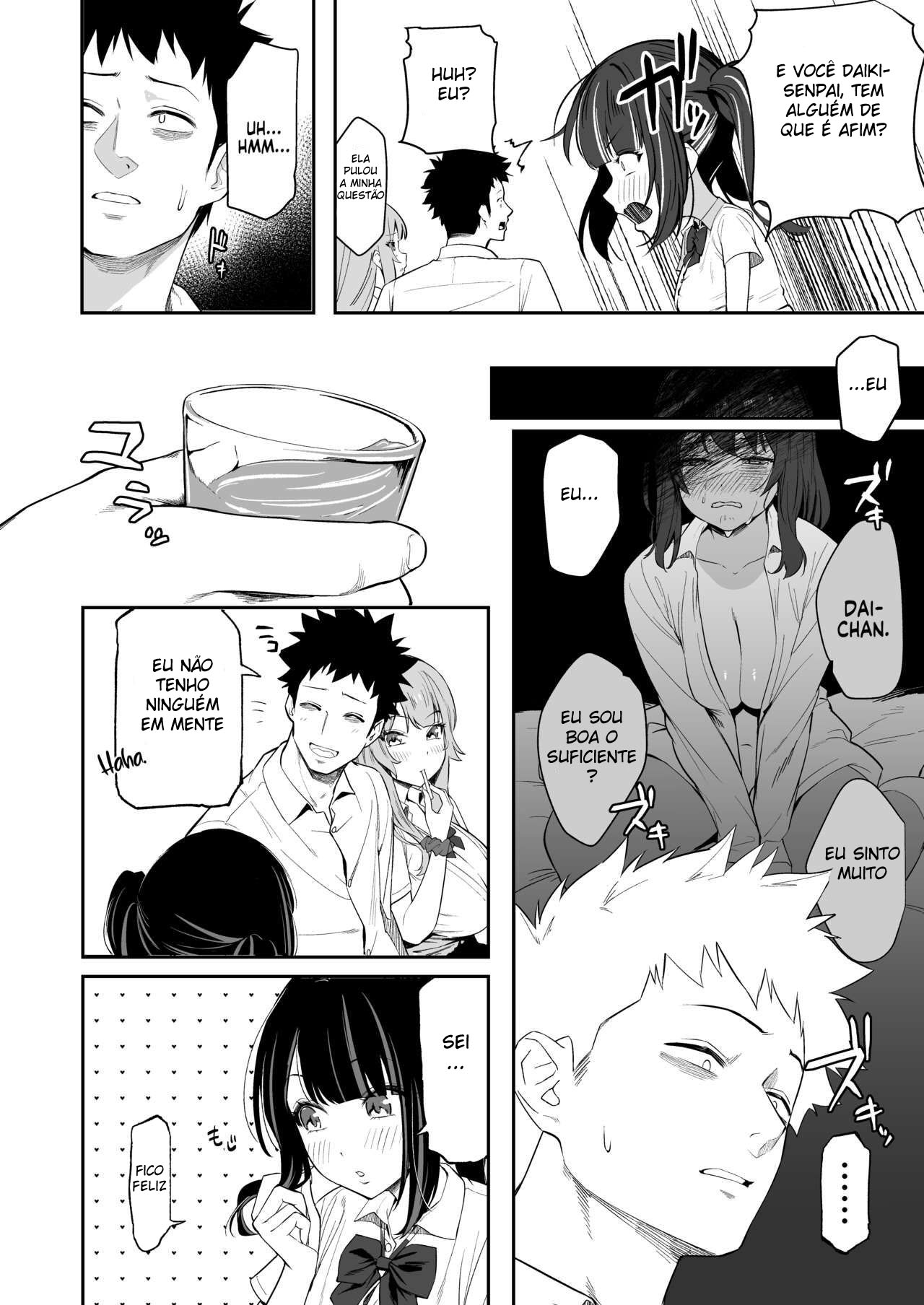 [Ebizoridan (Shien)] Senpai, Kyou Tomatte mo Ii yo ne? [Portuguese-BR] [Digital] image number 11