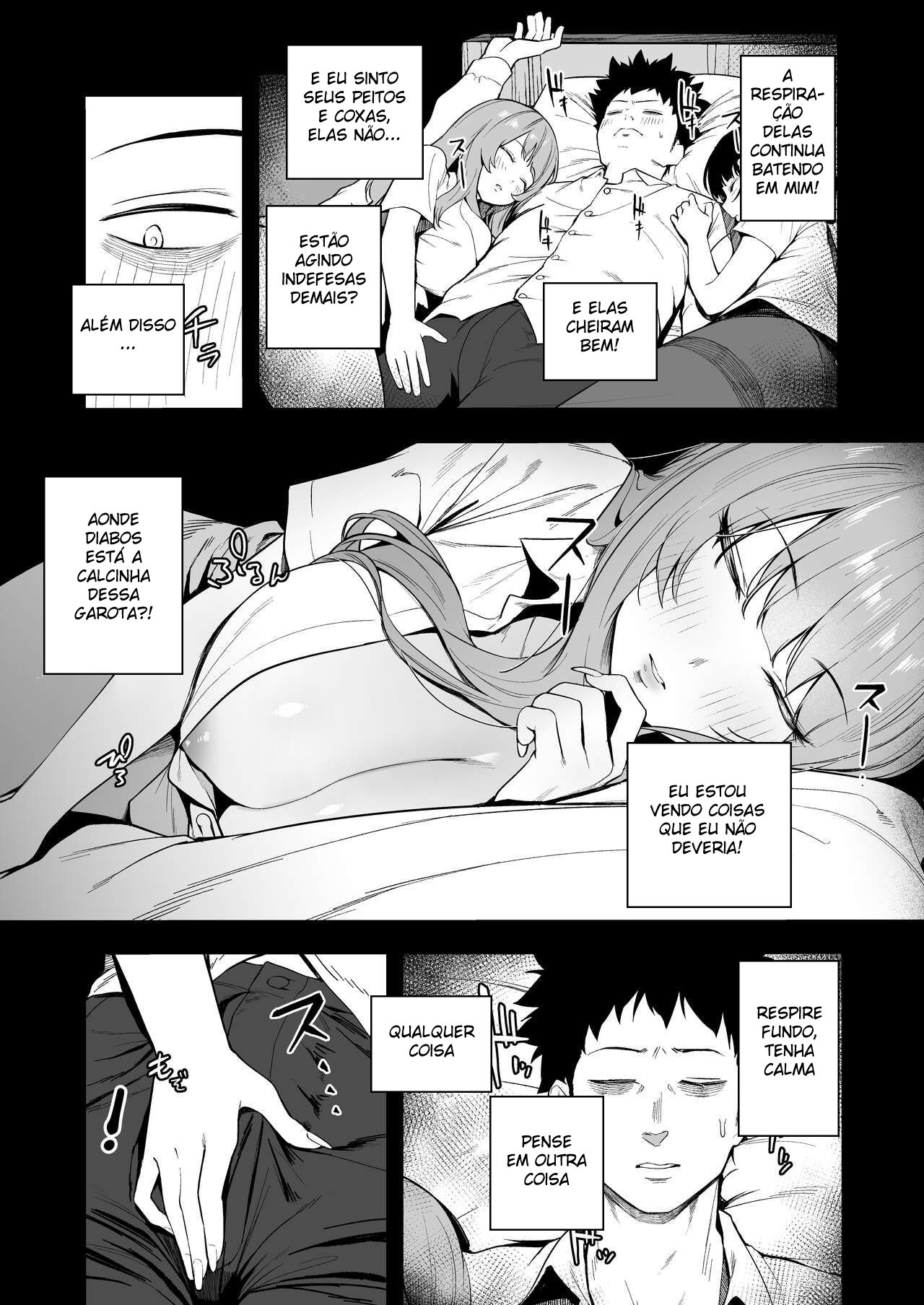 [Ebizoridan (Shien)] Senpai, Kyou Tomatte mo Ii yo ne? [Portuguese-BR] [Digital] image number 14