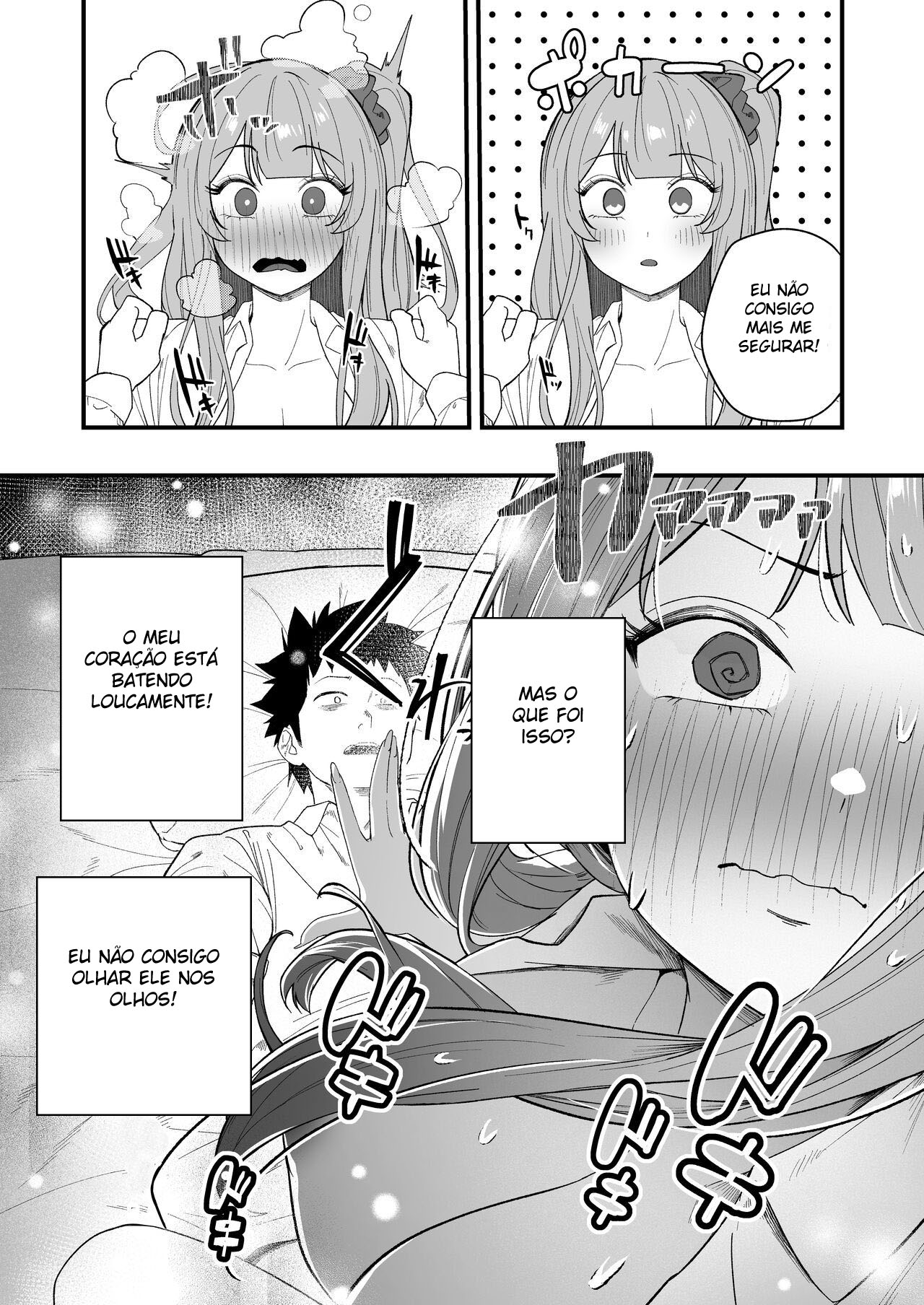 [Ebizoridan (Shien)] Senpai, Kyou Tomatte mo Ii yo ne? [Portuguese-BR] [Digital] image number 32