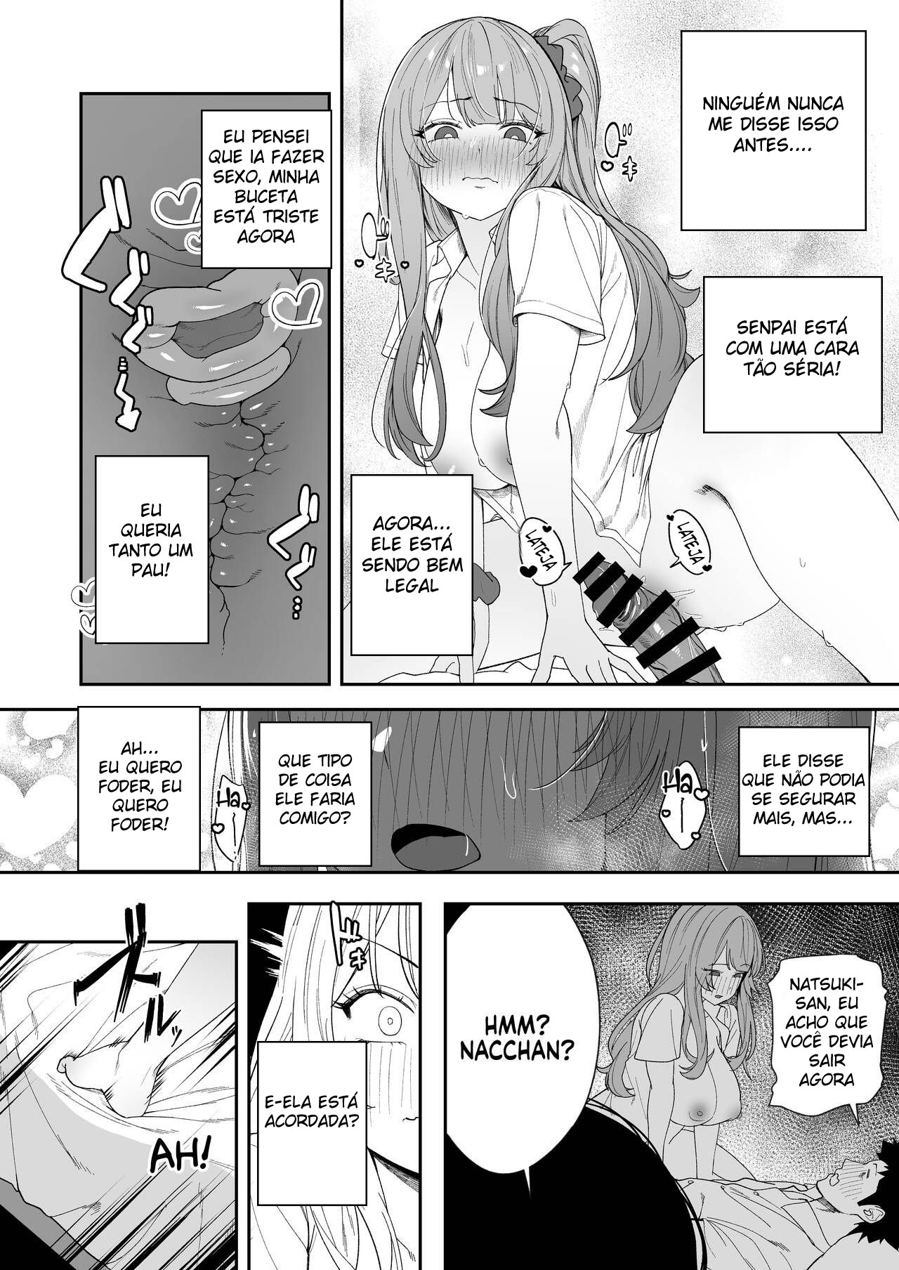 [Ebizoridan (Shien)] Senpai, Kyou Tomatte mo Ii yo ne? [Portuguese-BR] [Digital] image number 33