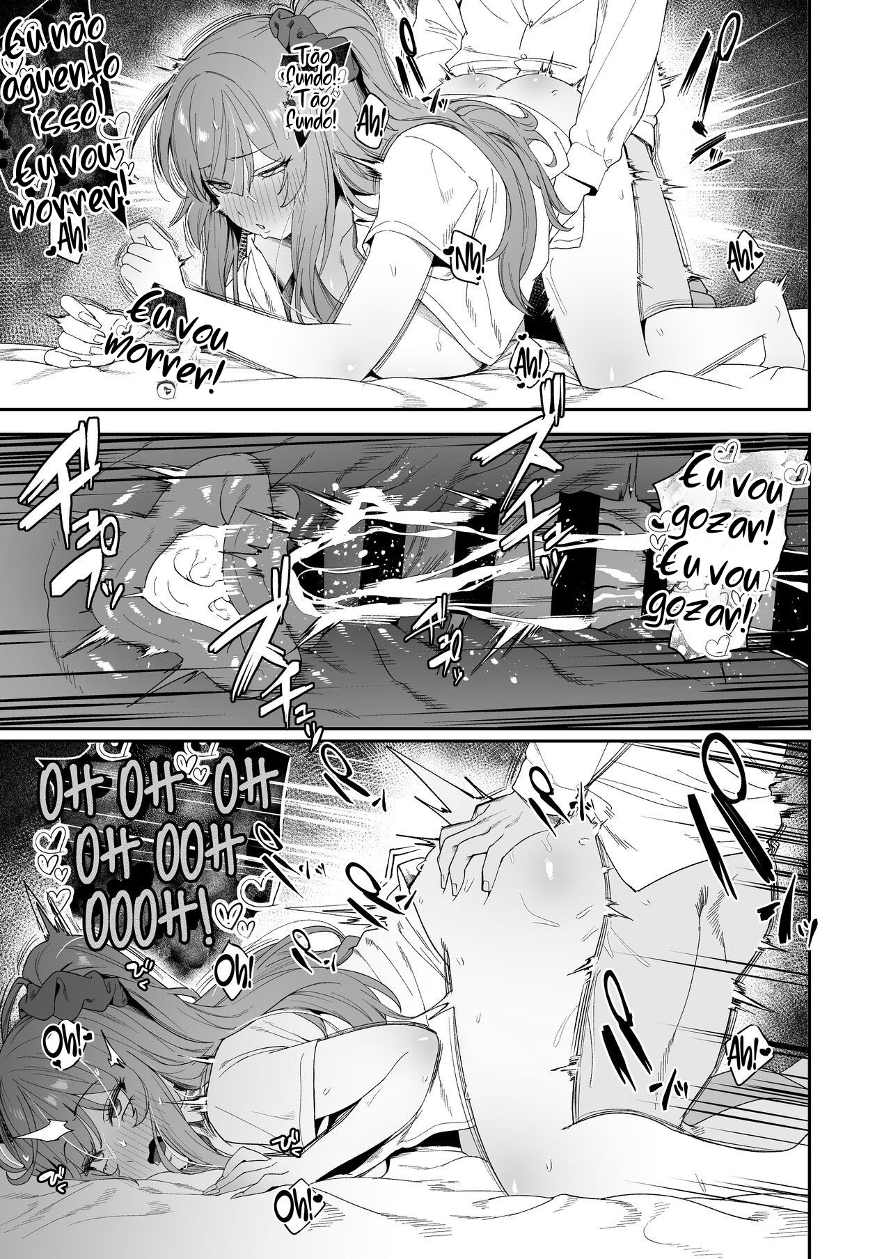 [Ebizoridan (Shien)] Senpai, Kyou Tomatte mo Ii yo ne? [Portuguese-BR] [Digital] image number 46