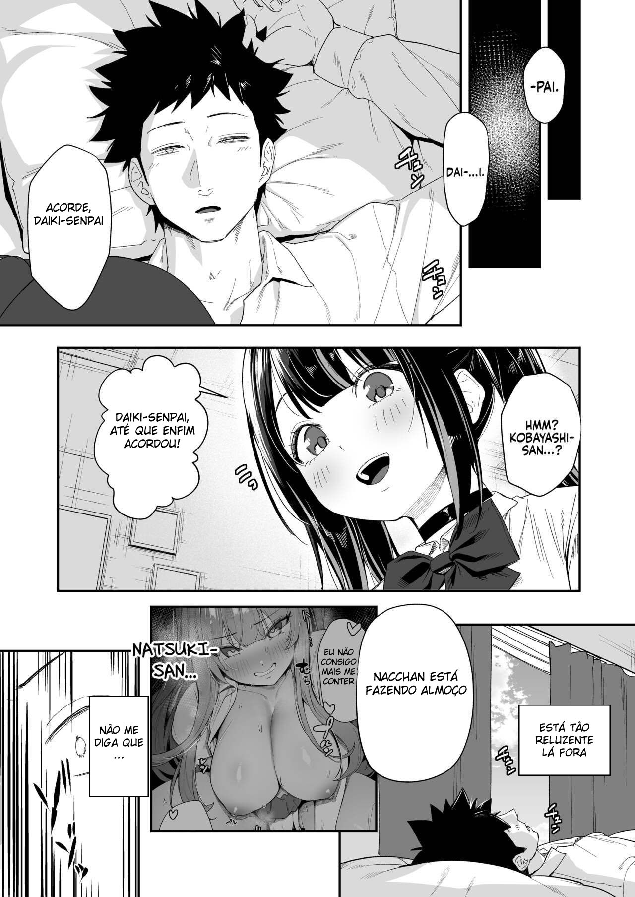 [Ebizoridan (Shien)] Senpai, Kyou Tomatte mo Ii yo ne? [Portuguese-BR] [Digital] image number 50