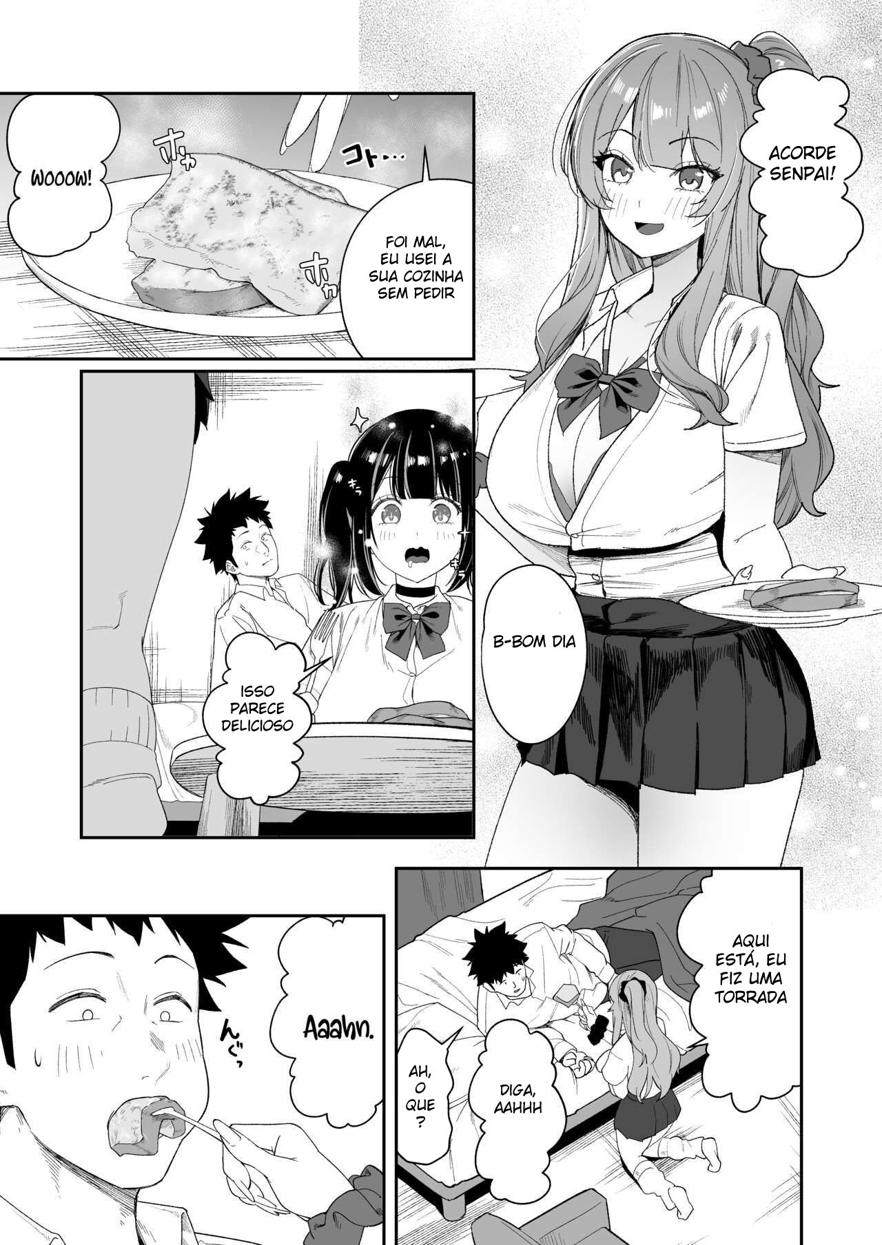 [Ebizoridan (Shien)] Senpai, Kyou Tomatte mo Ii yo ne? [Portuguese-BR] [Digital] image number 52