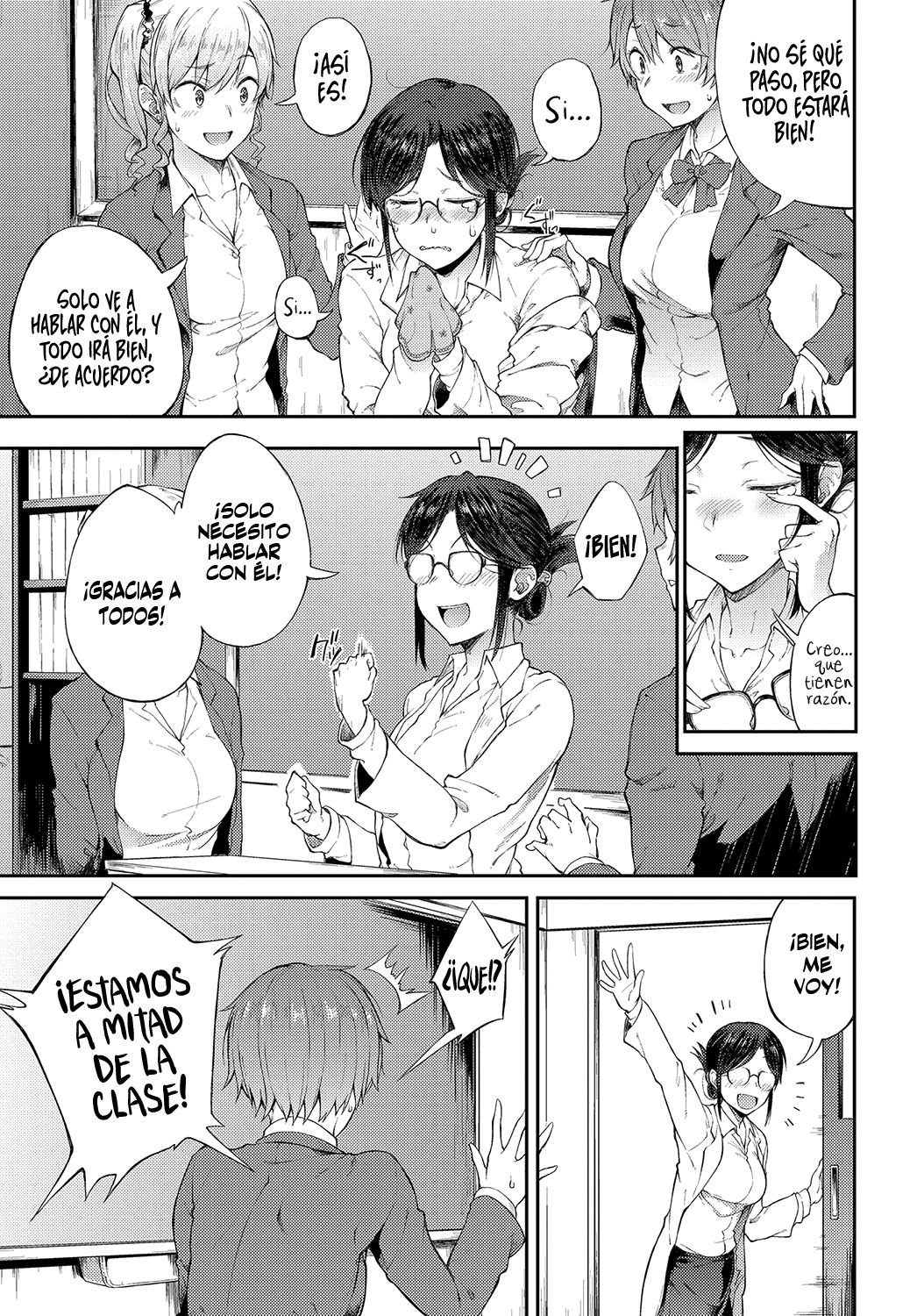 [Spiritus Tarou] Sae-chan Sensei wa Gaman Dekinai | La profesora Sae no puede contenerse (COMIC Anthurium 2018-05) [Spanish] [UH12] [Digital] Bildnummer 5