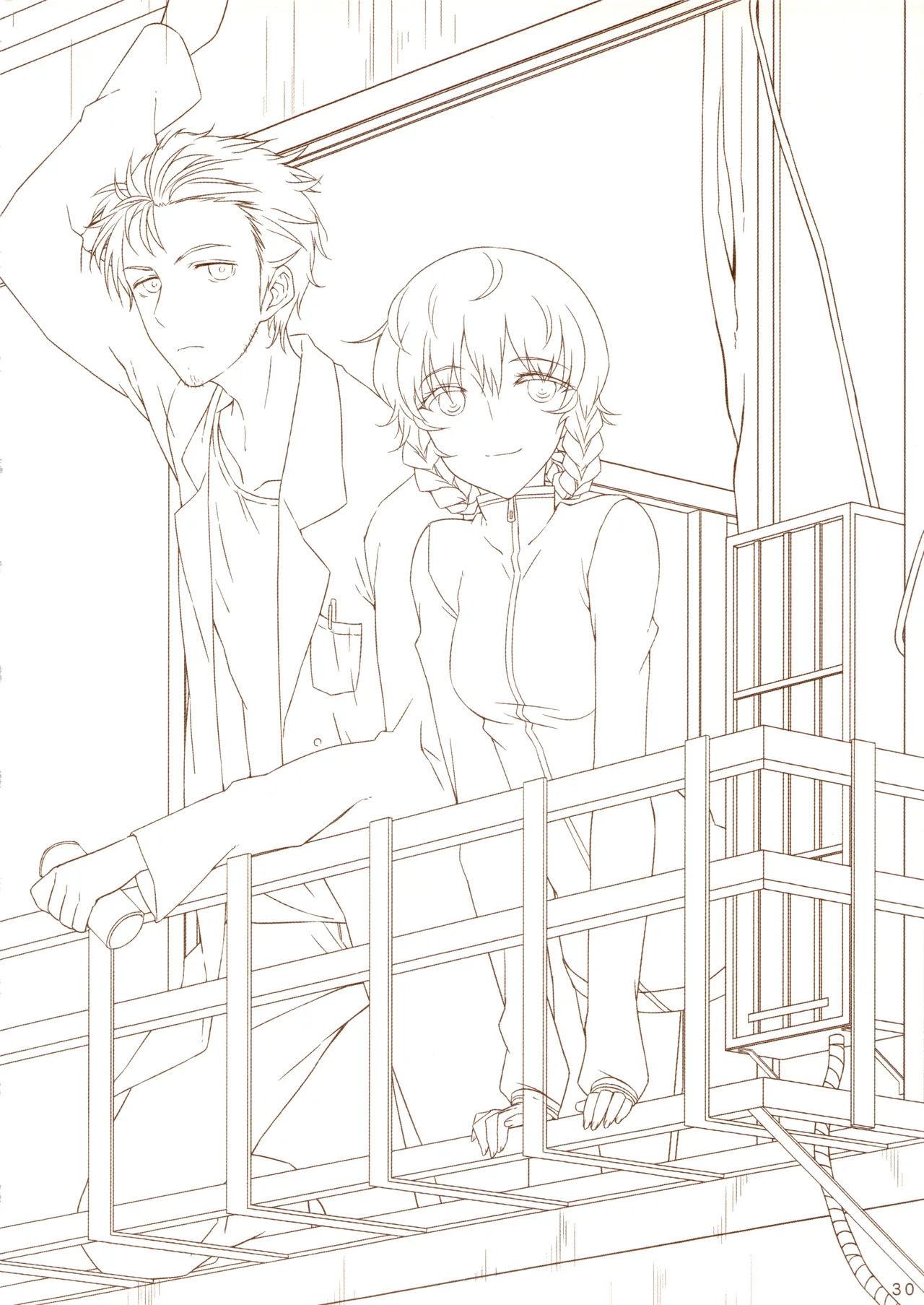 [ホンノキモチヤ (2C＝がろあ)] 再帰性のパラドックス (Steins;Gate) [Chinese] [蔡徐坤个人汉化] Bildnummer 36