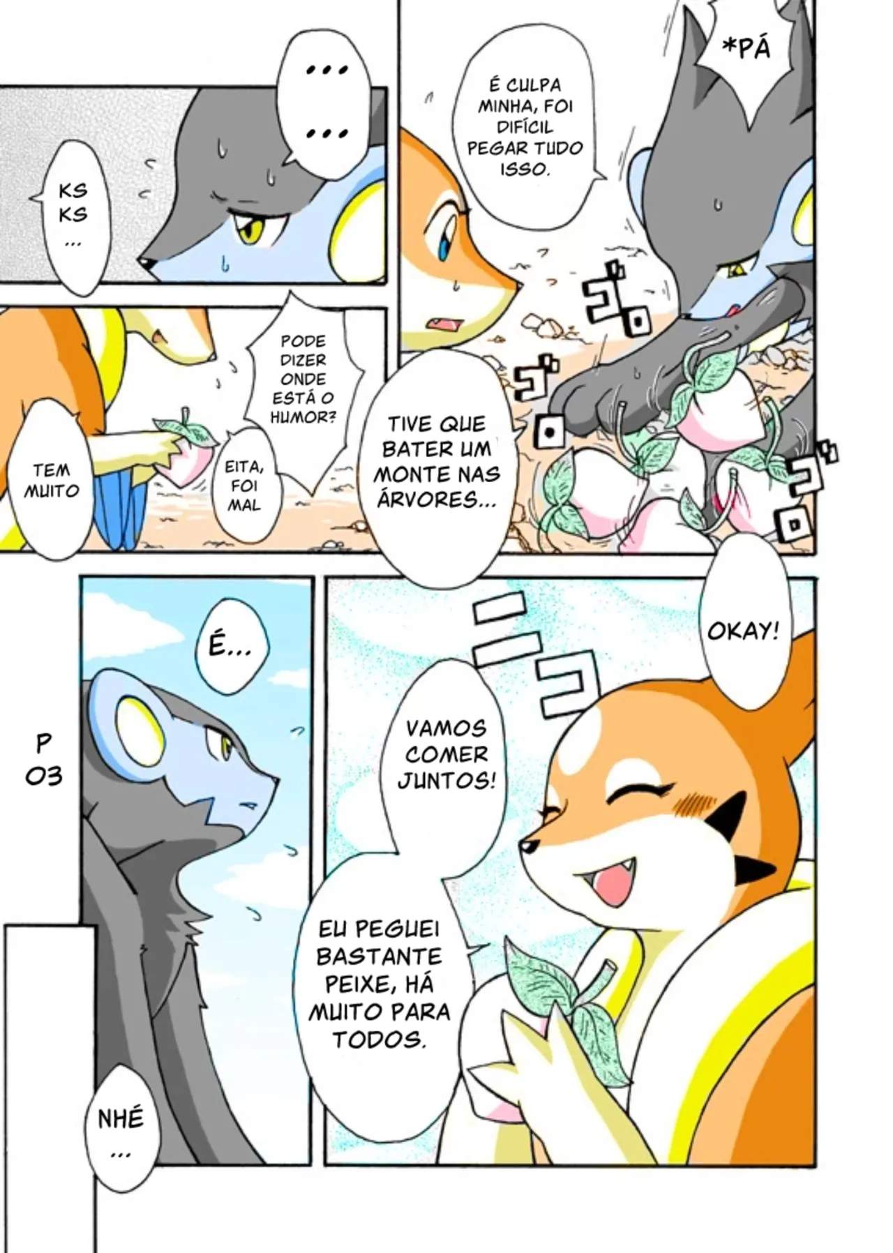 [Mikaduki Karasu] Kekka Yokereba Subete Yoshi | Um começo bom merece um final bom (Pokémon) [Portuguese] [Kekka Doujin] [Colorized] [ongoing] 이미지 번호 3