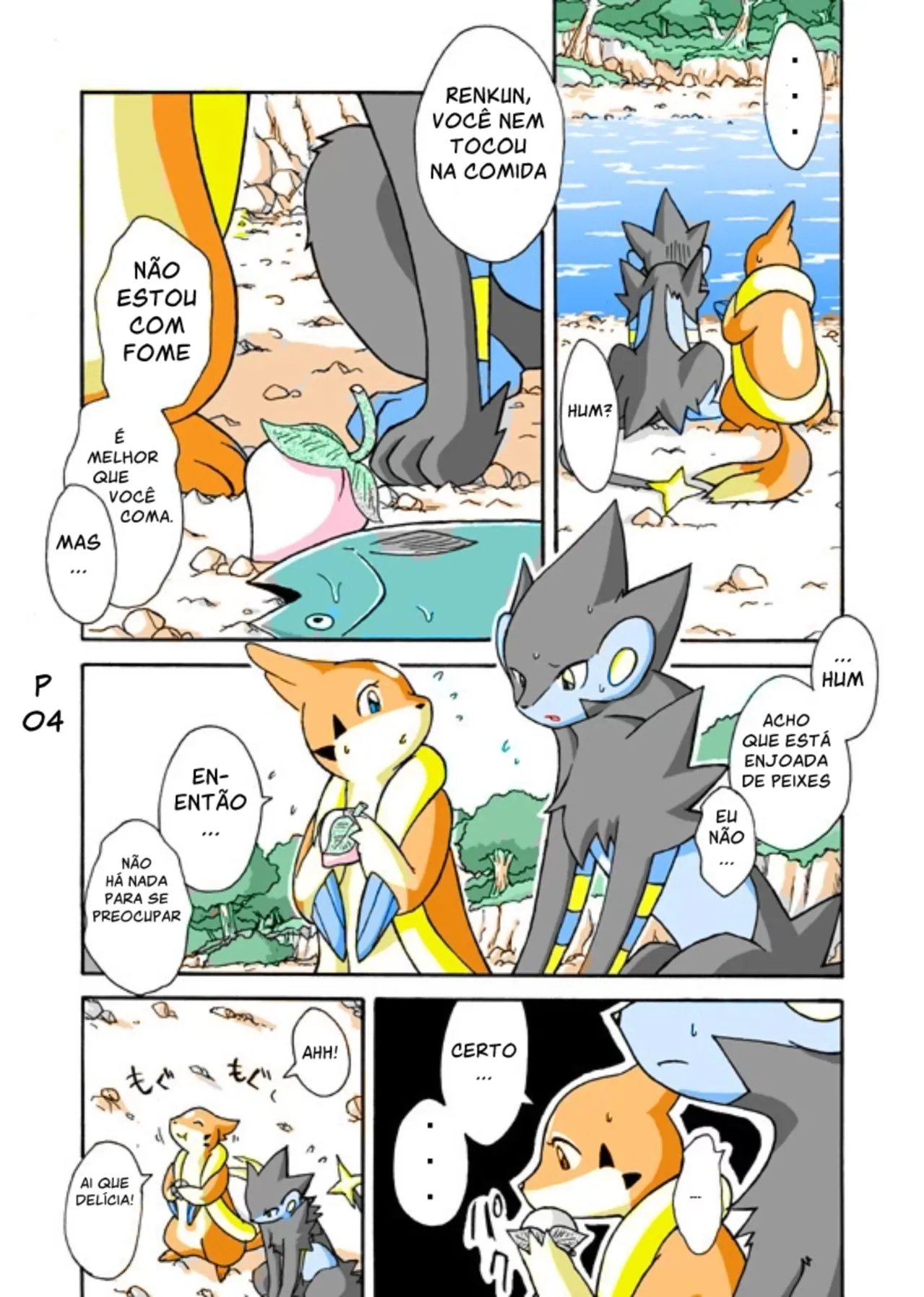 [Mikaduki Karasu] Kekka Yokereba Subete Yoshi | Um começo bom merece um final bom (Pokémon) [Portuguese] [Kekka Doujin] [Colorized] [ongoing] 이미지 번호 4