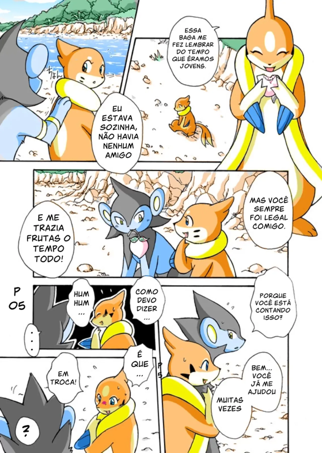 [Mikaduki Karasu] Kekka Yokereba Subete Yoshi | Um começo bom merece um final bom (Pokémon) [Portuguese] [Kekka Doujin] [Colorized] [ongoing] 이미지 번호 5
