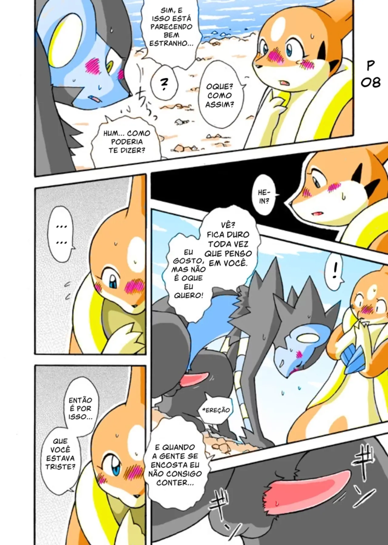 [Mikaduki Karasu] Kekka Yokereba Subete Yoshi | Um começo bom merece um final bom (Pokémon) [Portuguese] [Kekka Doujin] [Colorized] [ongoing] 이미지 번호 8