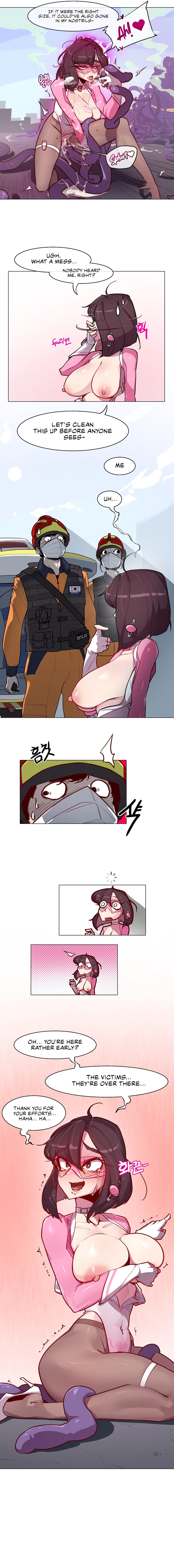 [Boiled Chicken & Mushypeas] Secret! Orgasm Hero (1-8) [English] [The Blank] [Ongoing] numero di immagine  25