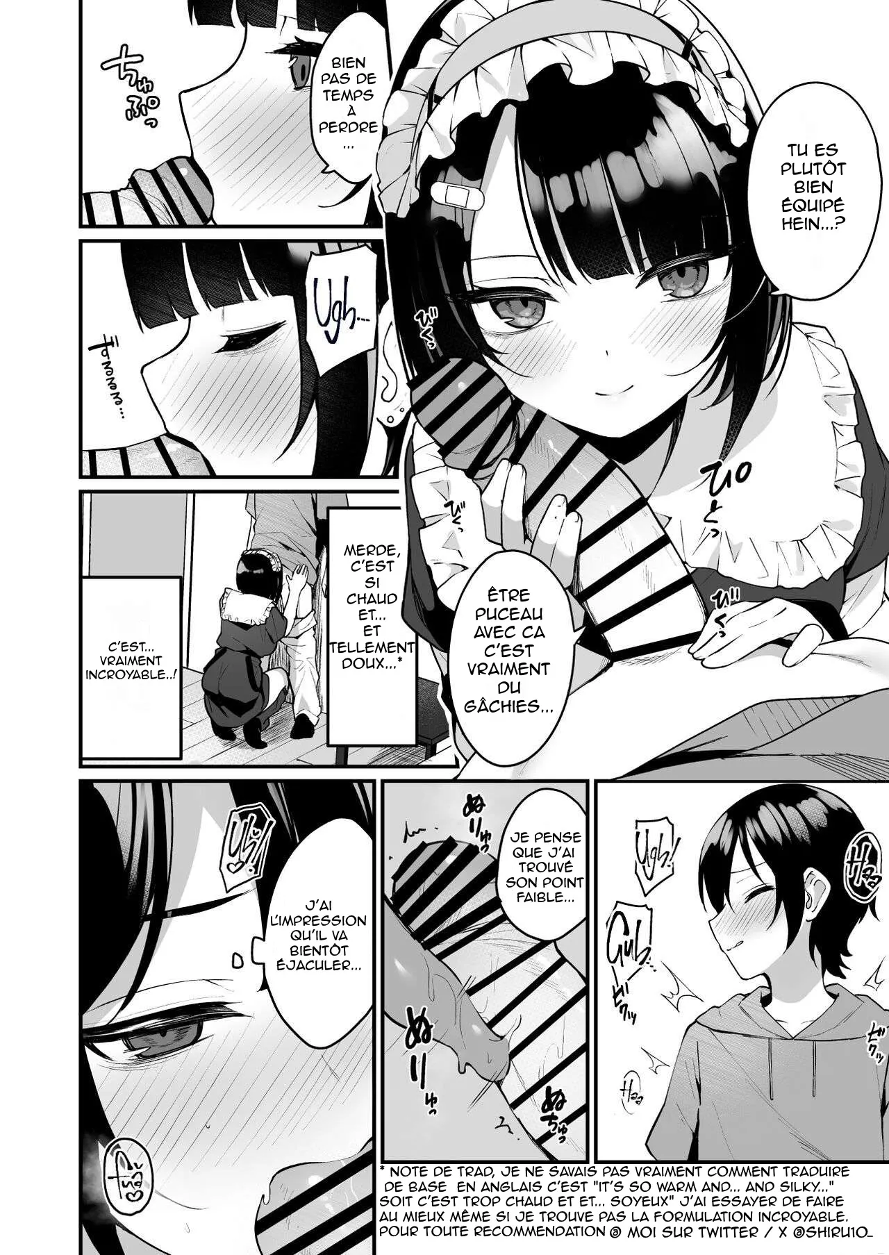 [Menbou Renpou (Menbou)] Douteizuki no Jirai Onna ni Seiyoku o Guchagucha ni Sareru Hanashi | Un puceau passionné, un redflag ? Et une libido insatiable ! [French] [Shiru10] [Digital] image number 12