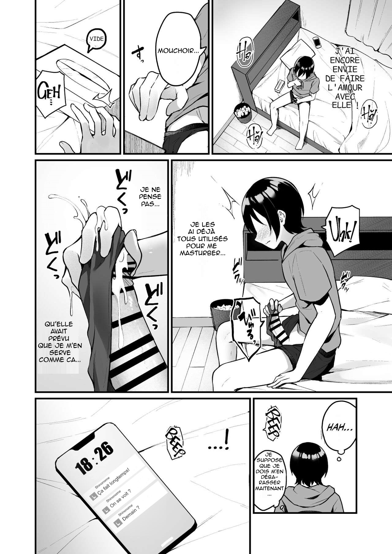 [Menbou Renpou (Menbou)] Douteizuki no Jirai Onna ni Seiyoku o Guchagucha ni Sareru Hanashi | Un puceau passionné, un redflag ? Et une libido insatiable ! [French] [Shiru10] [Digital] image number 26