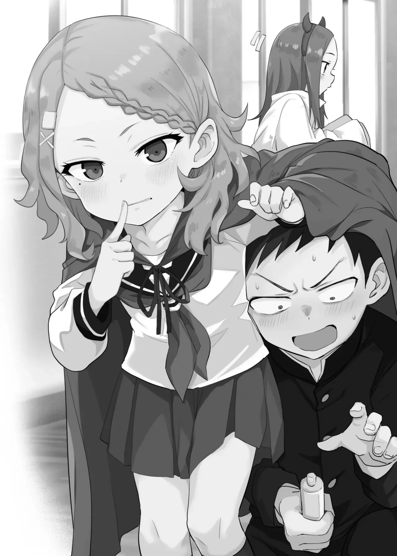 [Nikoushikou (Nekosaki Aoi)] 噓~我把西片同學藏起來了!! | ¡¡Shh!! ¡¡Escondiendo a Nishikata-san!! (Karakai Jouzu no Takagi-san [Español] [Traducciones necesarias] [Digital] изображение № 2