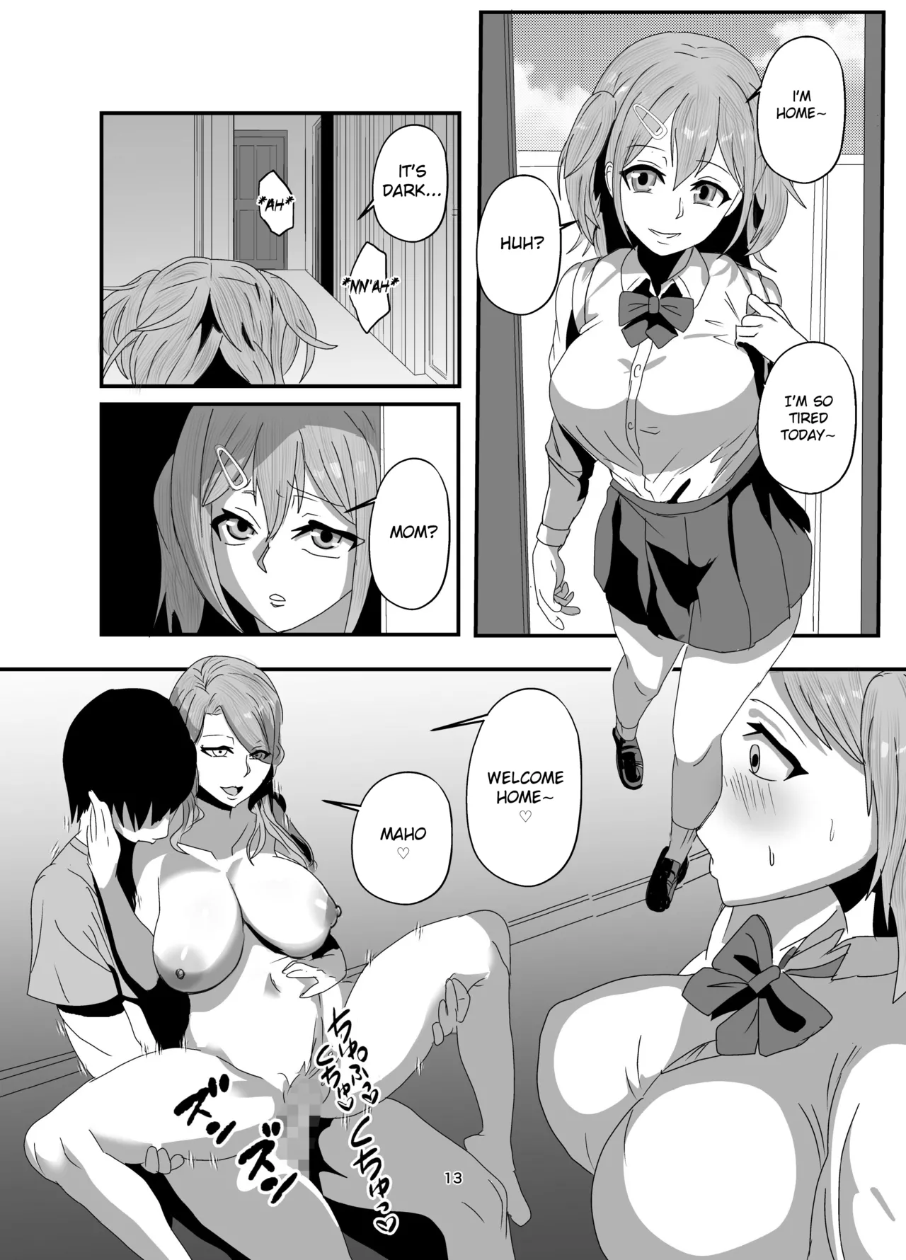 [Nottori-Dou (Poze)] Sagekawaru Haha Musume | Replacing Mother and Daughter image number 13