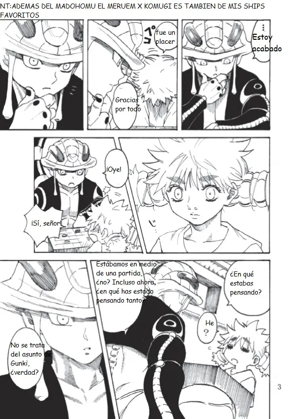 Hunter x hunter-meruem x komugi by  だぶりゅ(旧)  (Traduccion:CristoferDeLosAndes) изображение № 4