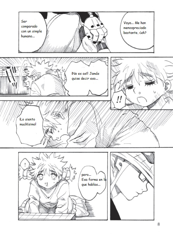Hunter x hunter-meruem x komugi by  だぶりゅ(旧)  (Traduccion:CristoferDeLosAndes) изображение № 9