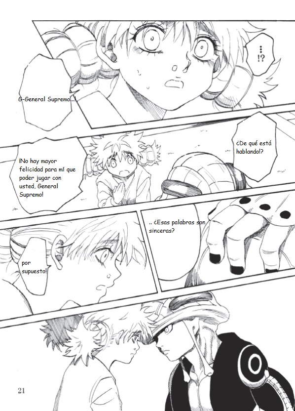 Hunter x hunter-meruem x komugi by  だぶりゅ(旧)  (Traduccion:CristoferDeLosAndes) изображение № 22