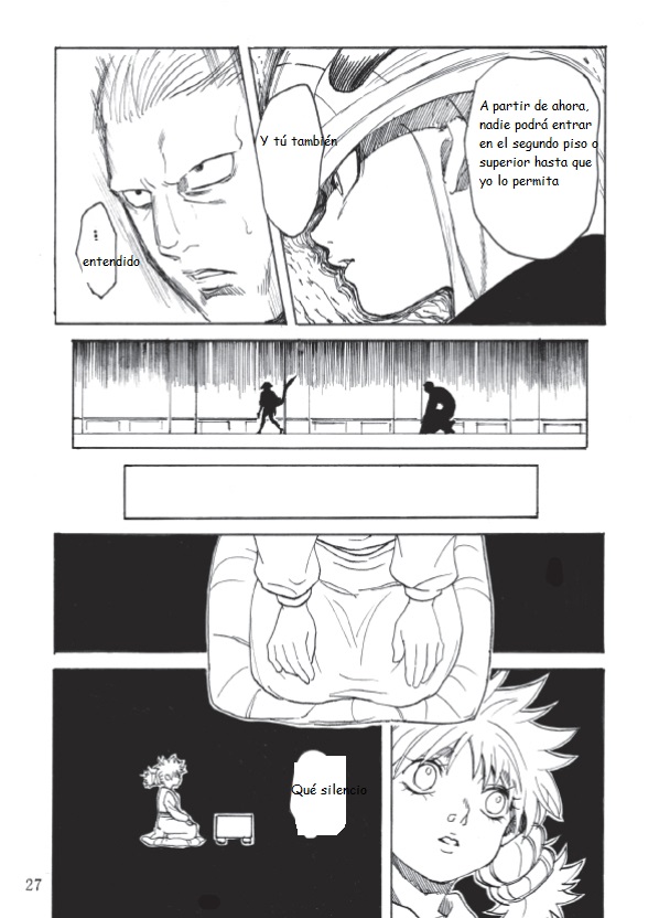 Hunter x hunter-meruem x komugi by  だぶりゅ(旧)  (Traduccion:CristoferDeLosAndes) изображение № 28