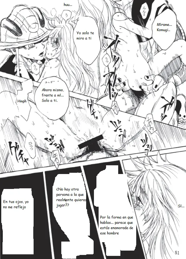 Hunter x hunter-meruem x komugi by  だぶりゅ(旧)  (Traduccion:CristoferDeLosAndes) изображение № 52