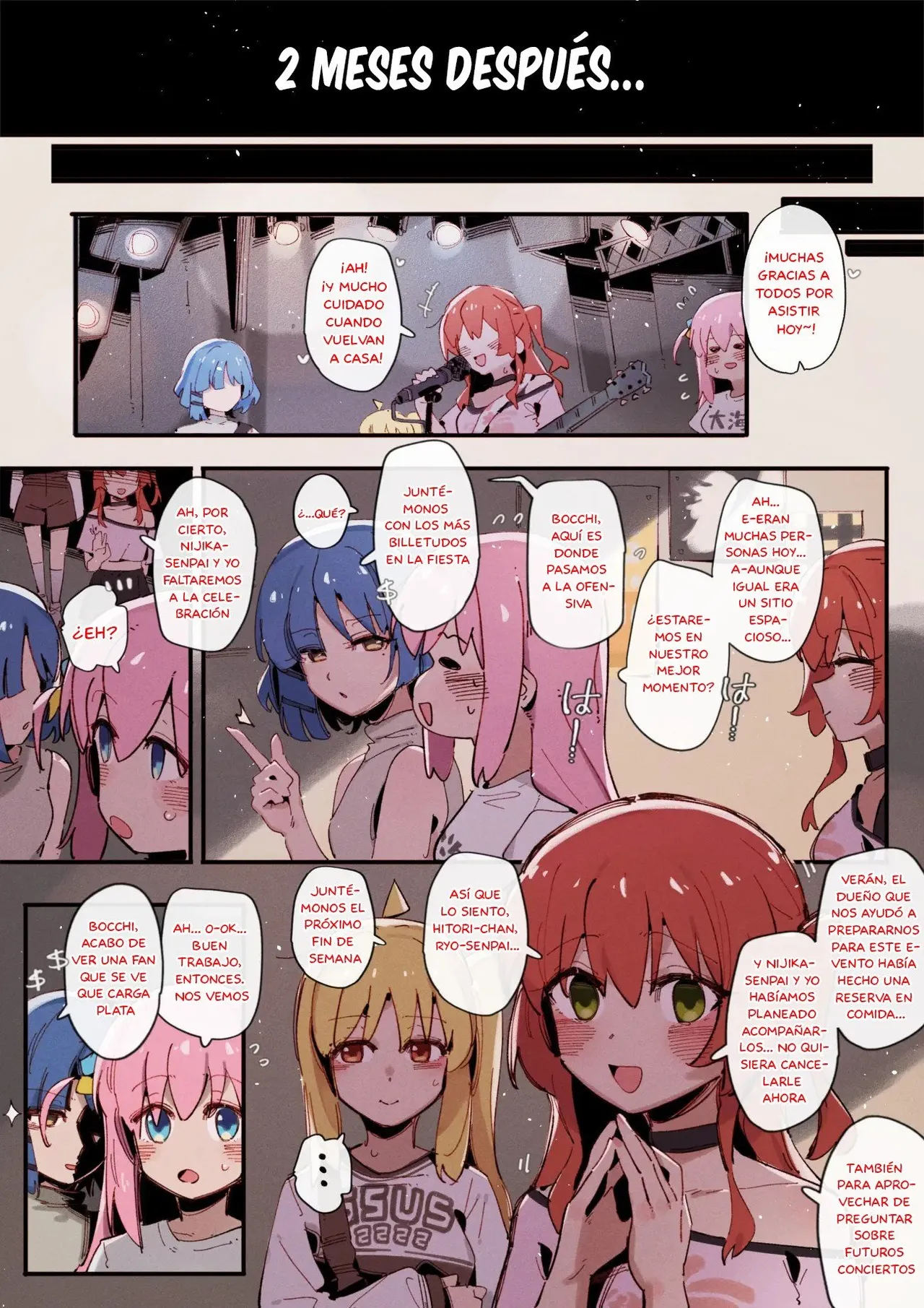 [GSUS] Kita/Nijika's Part-Time Job⭐... | El Trabajo a Tiempo Parcial de Kita y Nijika⭐... (Bocchi the Rock!) [Spanish] [Las Profanadas Scan] [Digital] [Ongoing] изображение № 10